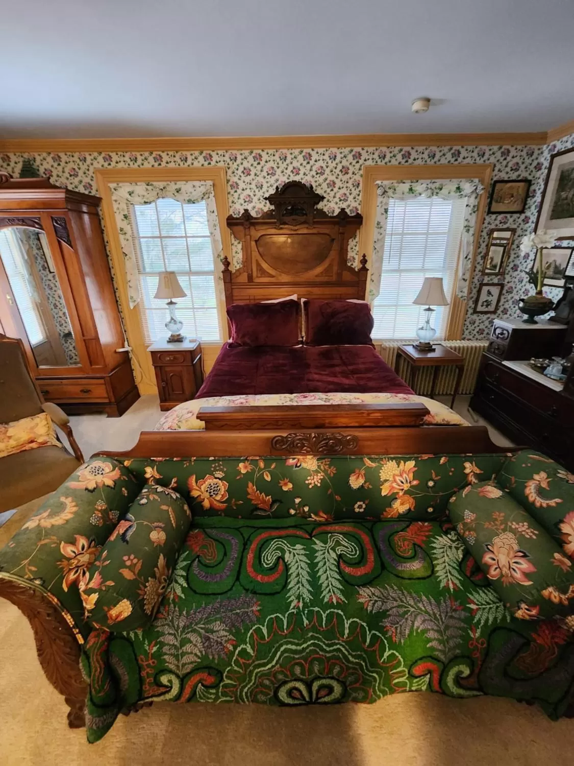 Bed in House of 1833 Bed and Breakfast