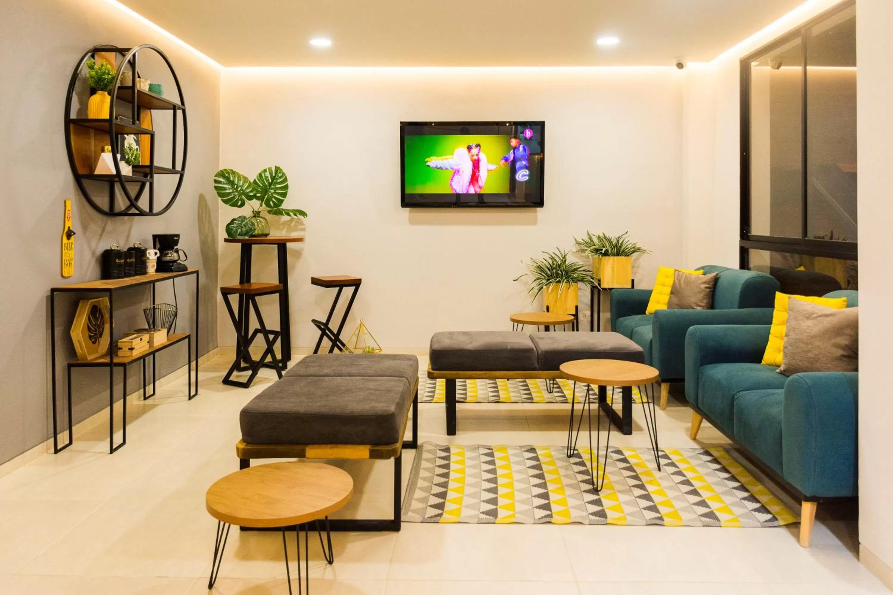 Living room, Seating Area in Kapital Suites