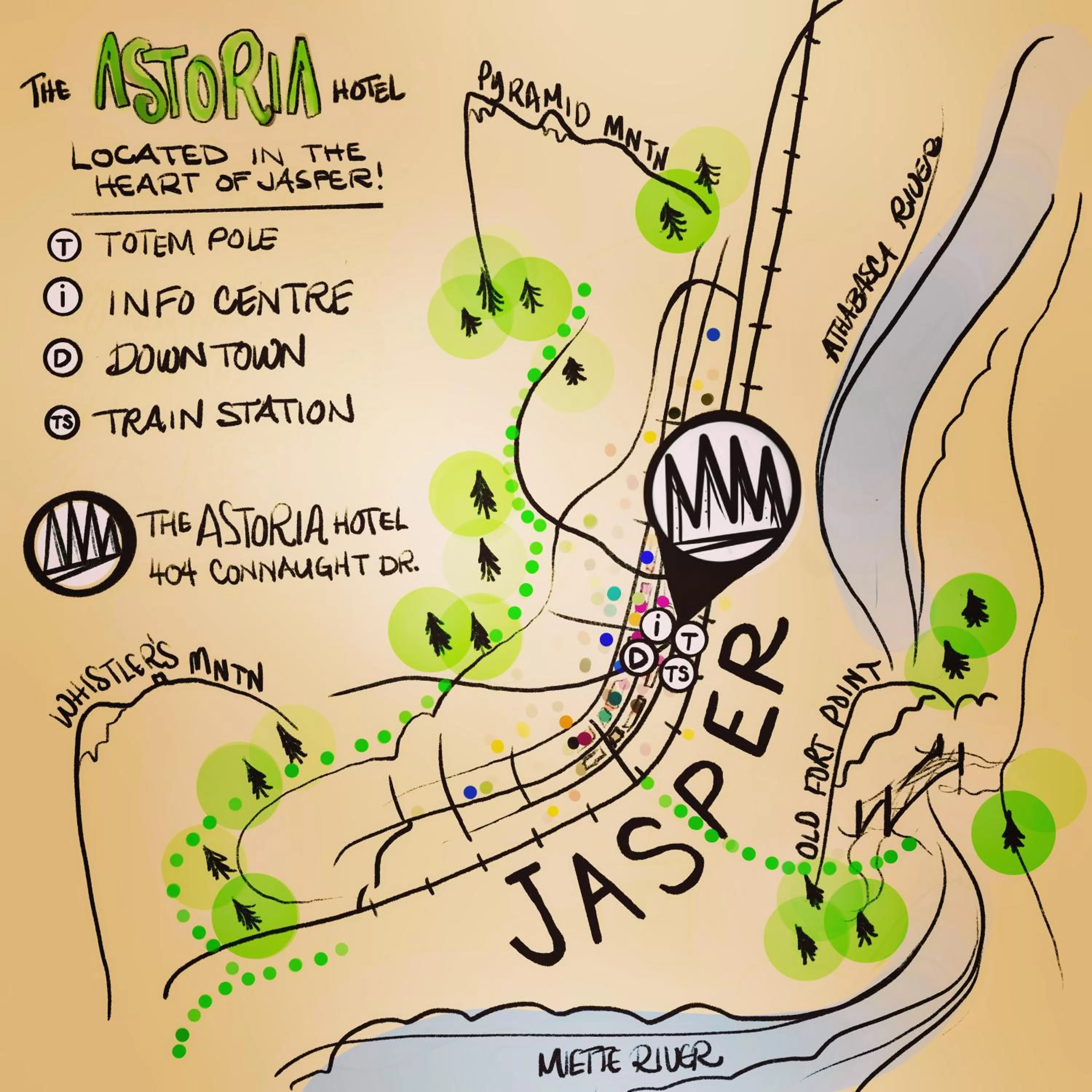 Nearby landmark in Astoria Hotel