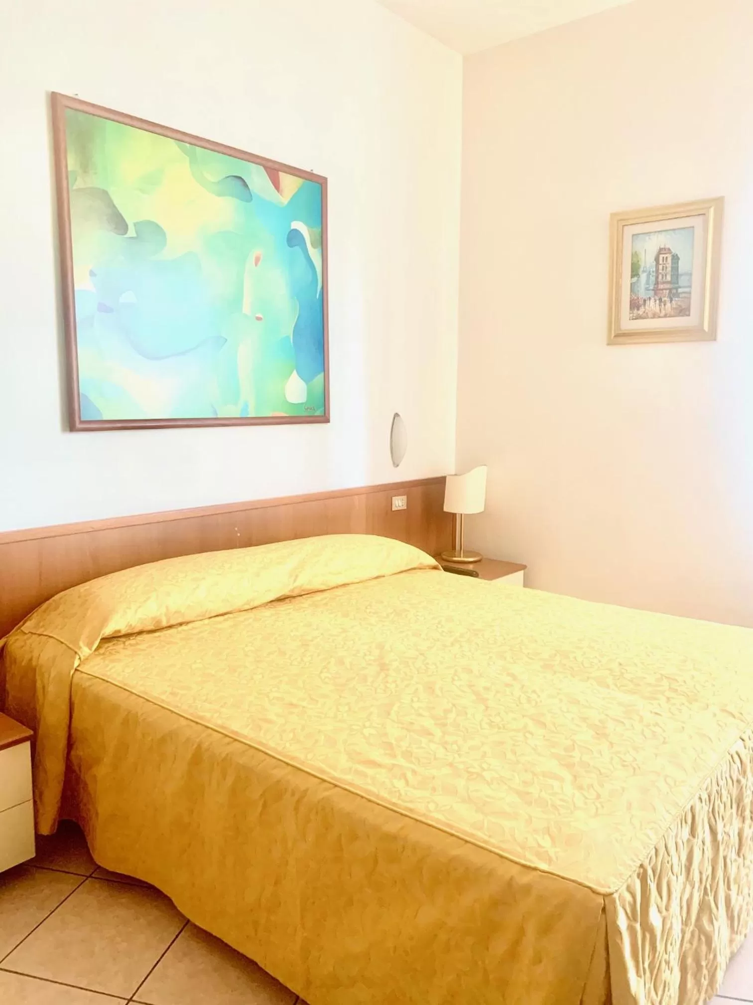 Bed in Hotel San Siro Fiera