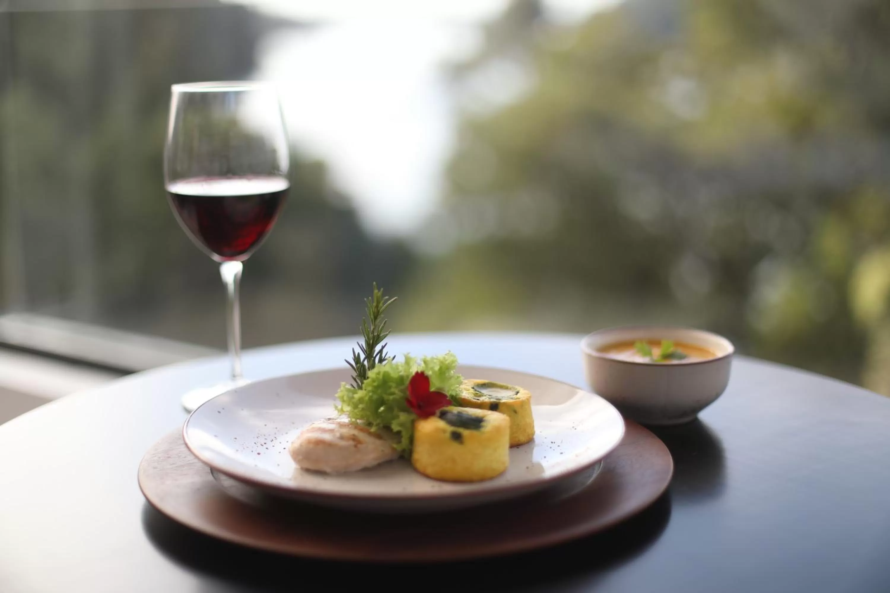 Dinner, Food in Pura Lodge