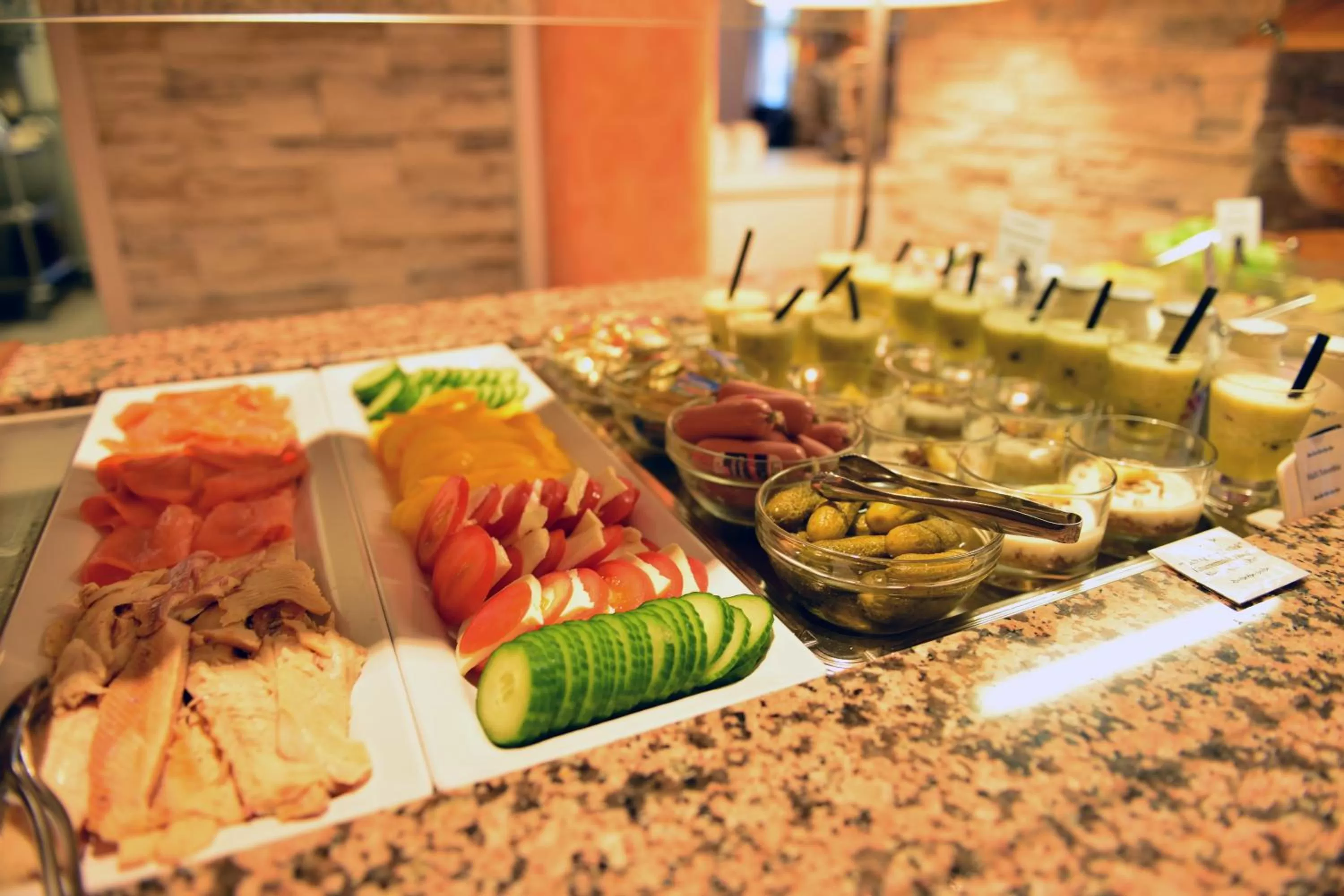 Buffet breakfast in Lobinger Hotel Weisses Ross