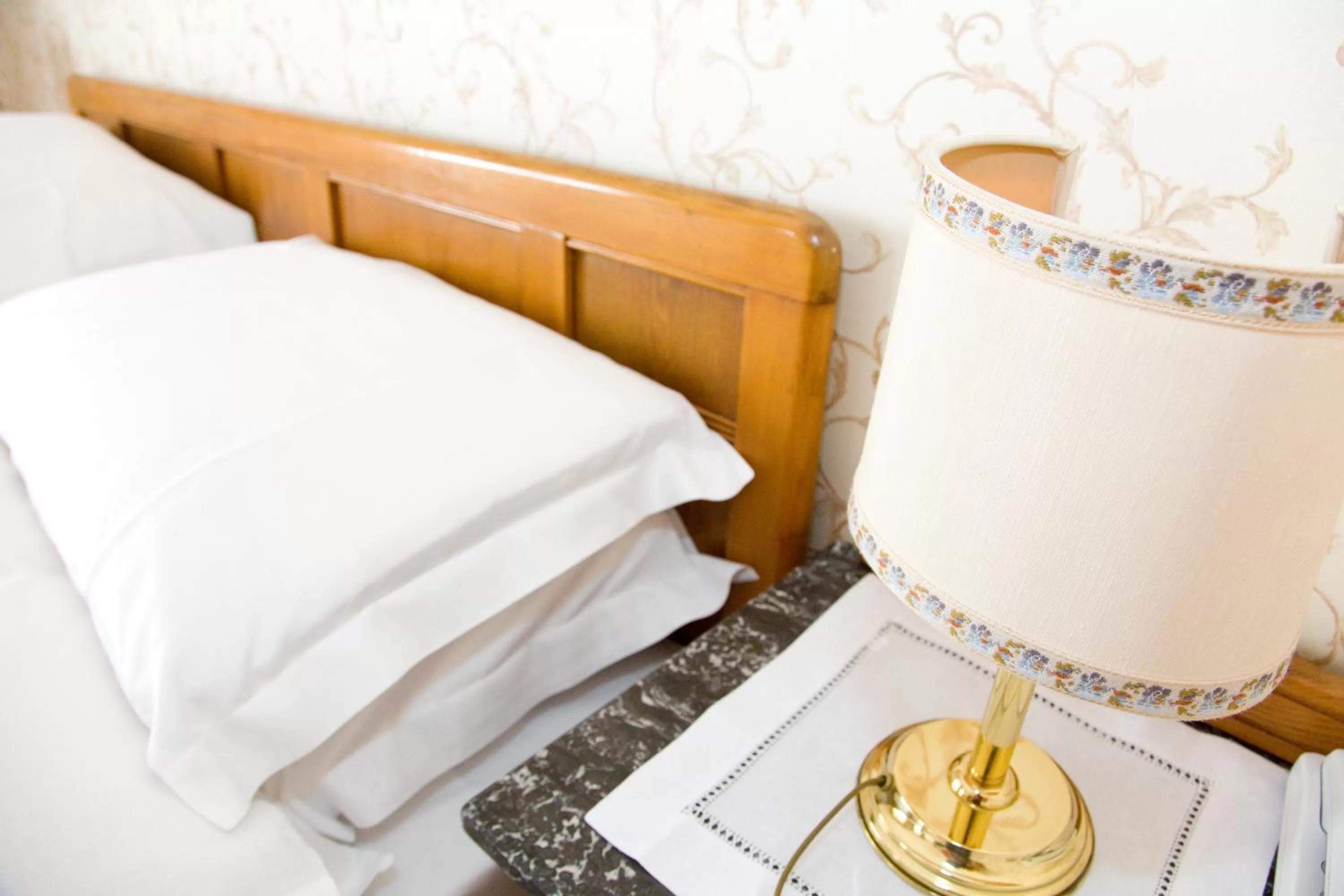 Decorative detail, Bed in Hotel Villa Westend