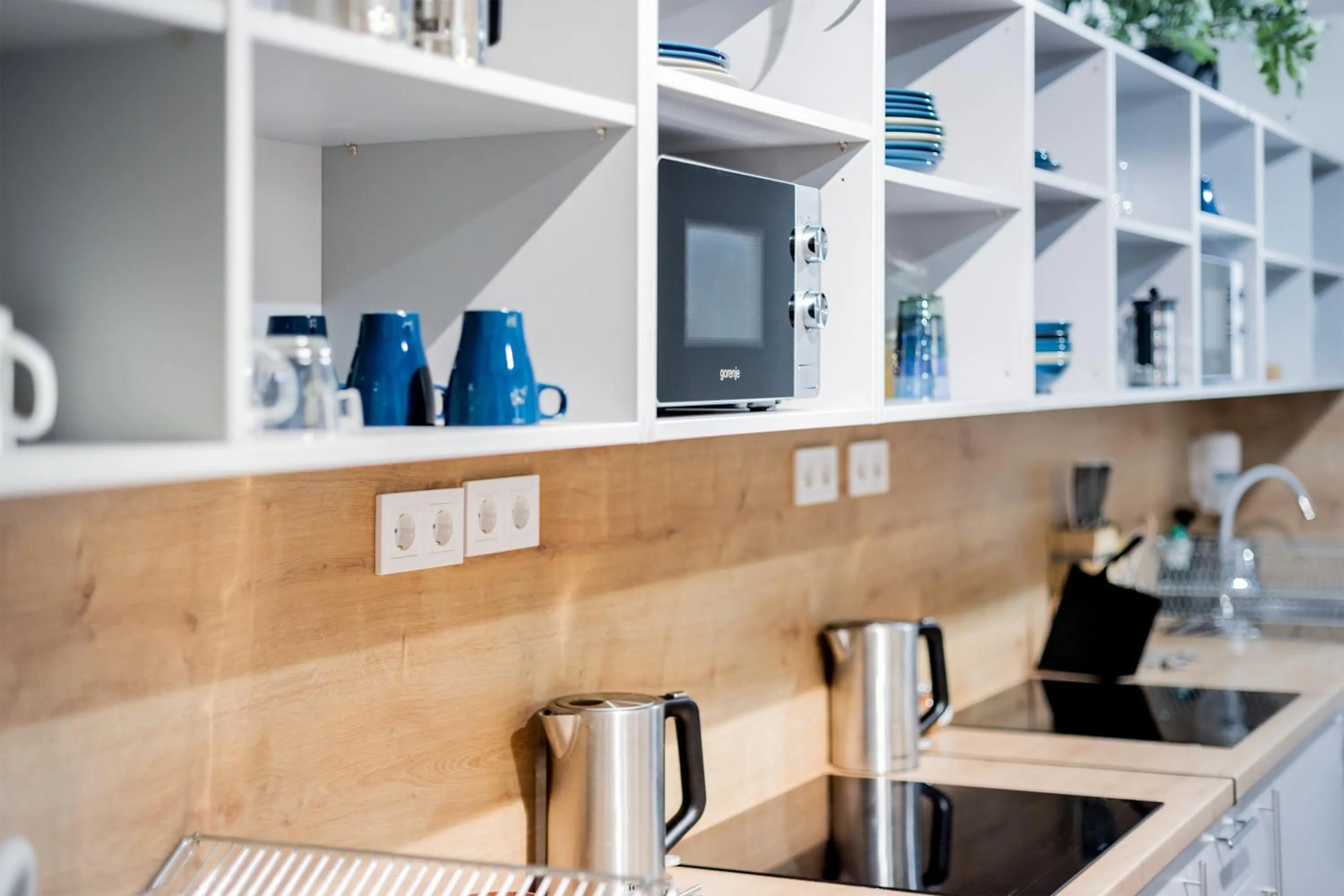 Communal kitchen in Maverick Budapest Soho