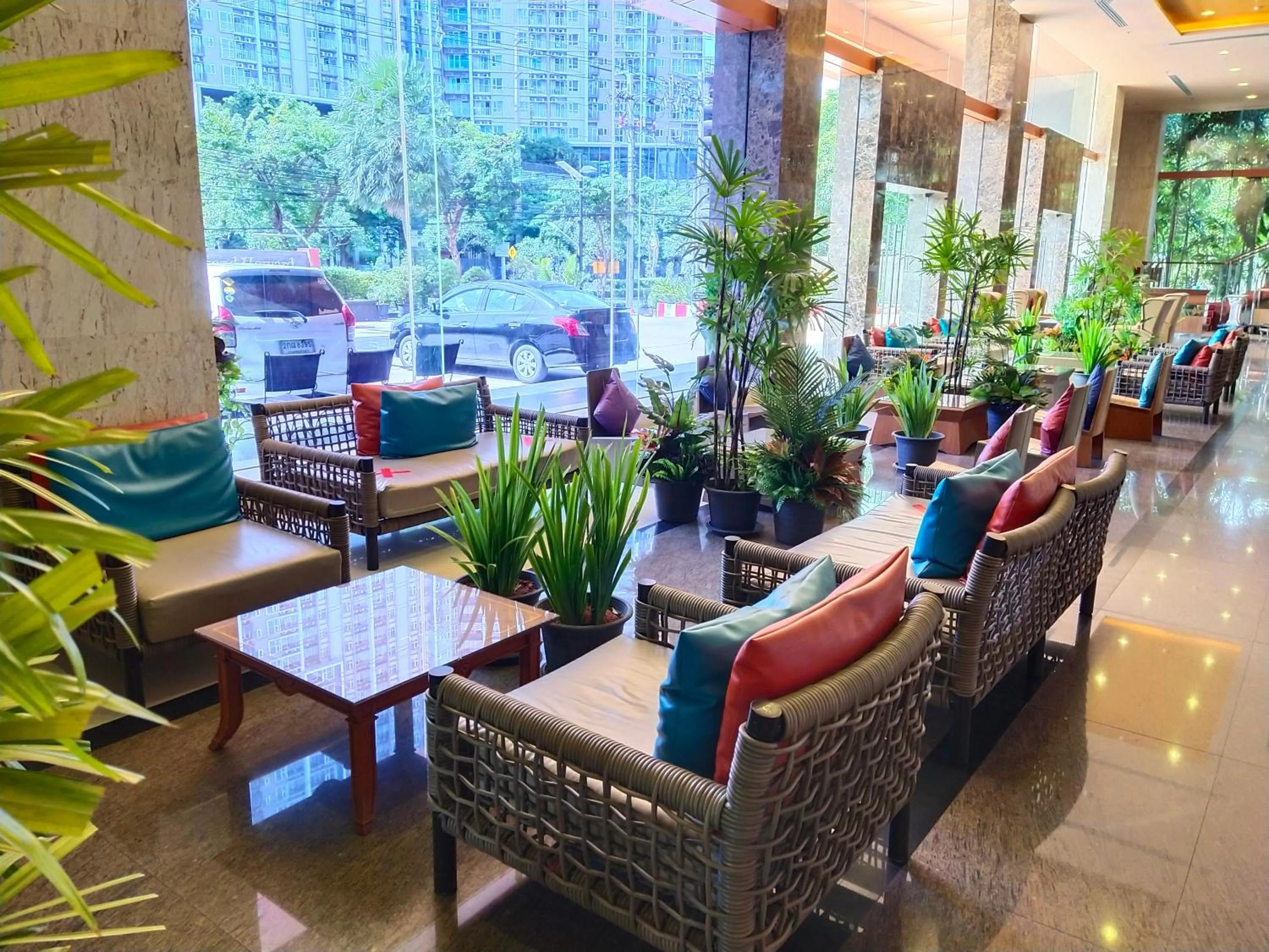 Lobby or reception in Grand Howard Hotel Bangkok