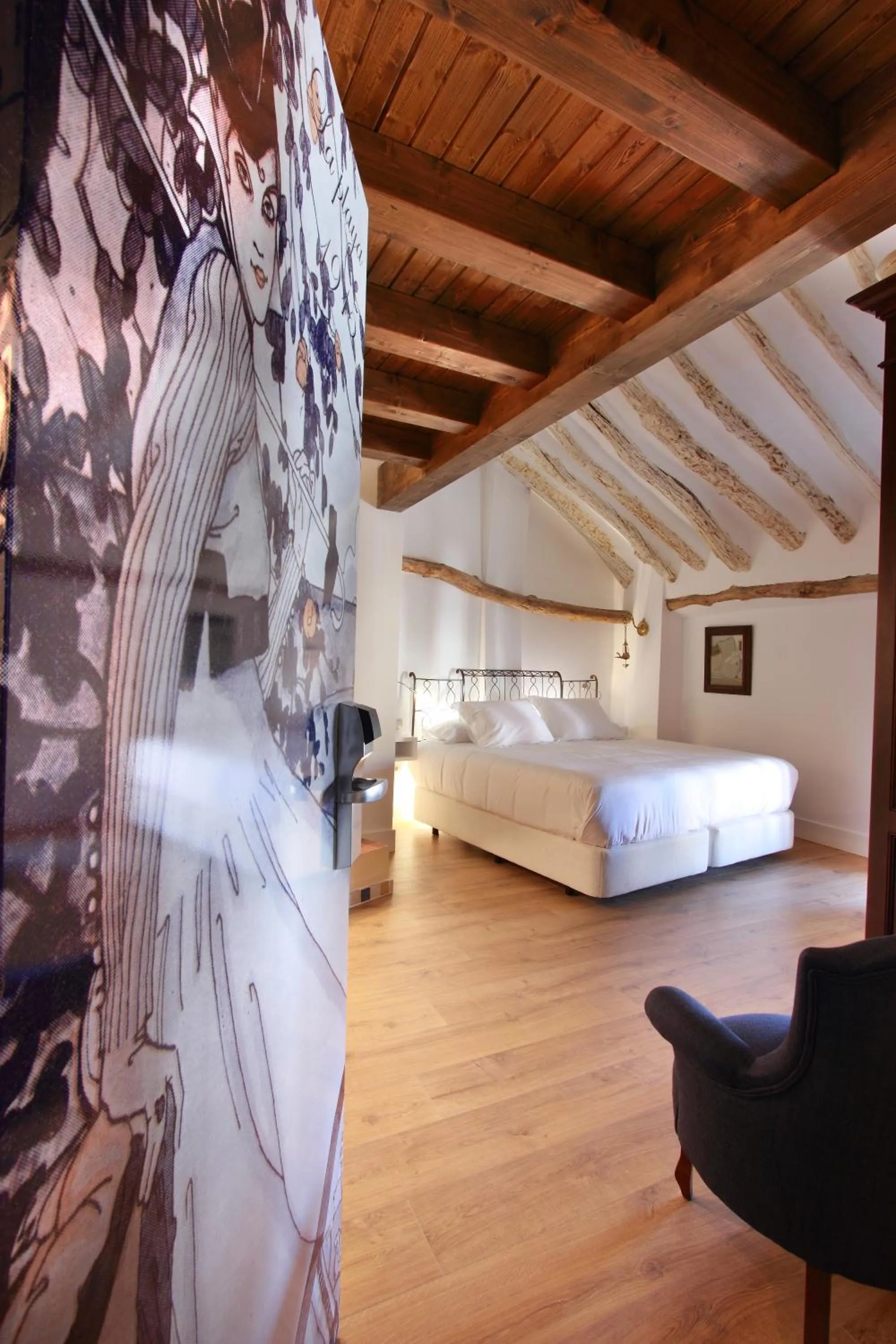 Bedroom, Bed in Hotel Patria Chica