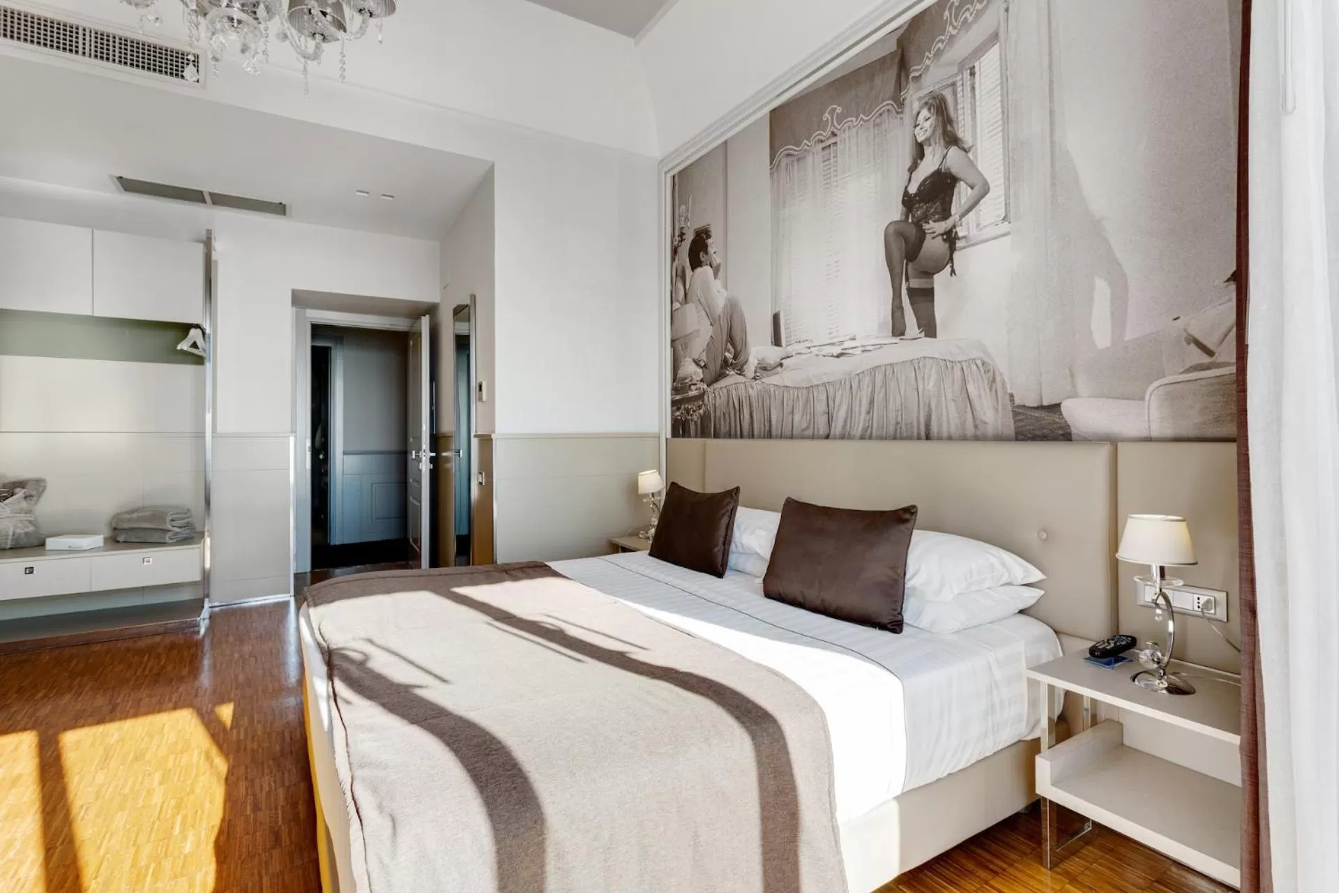 Bed in Partenope Relais