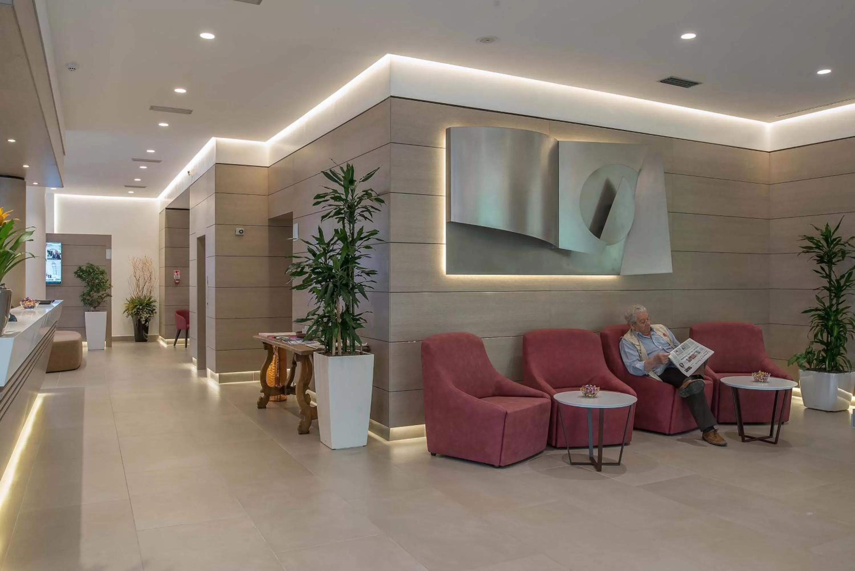 Lobby or reception in Hotel La Giocca