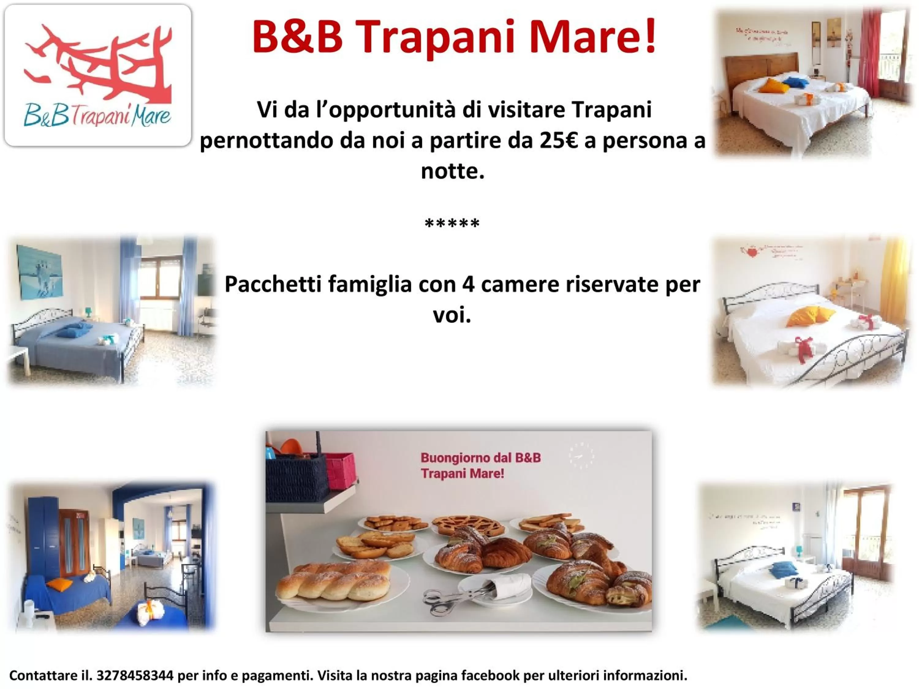 Other, Bed in B&B Trapani Mare