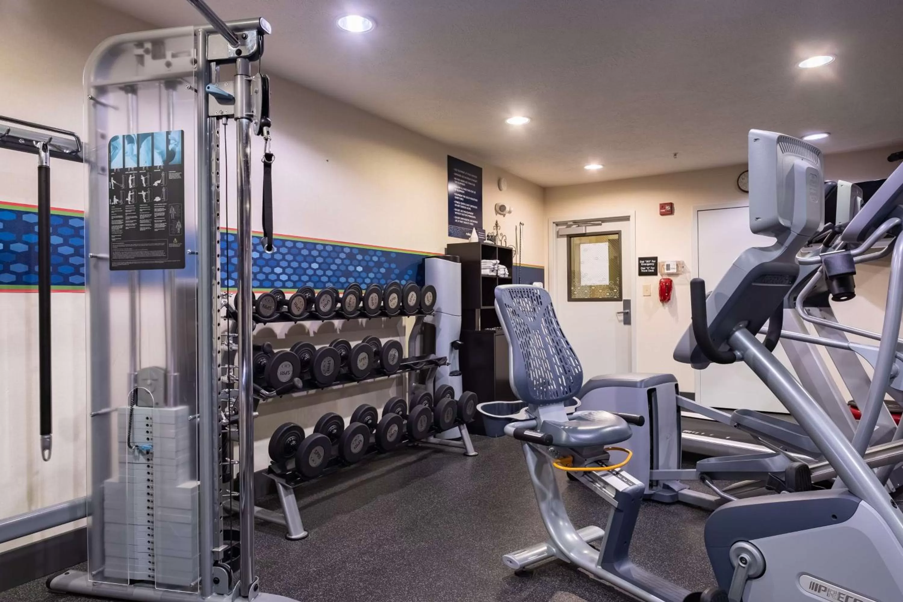 Fitness centre/facilities in Hampton Inn Richfield
