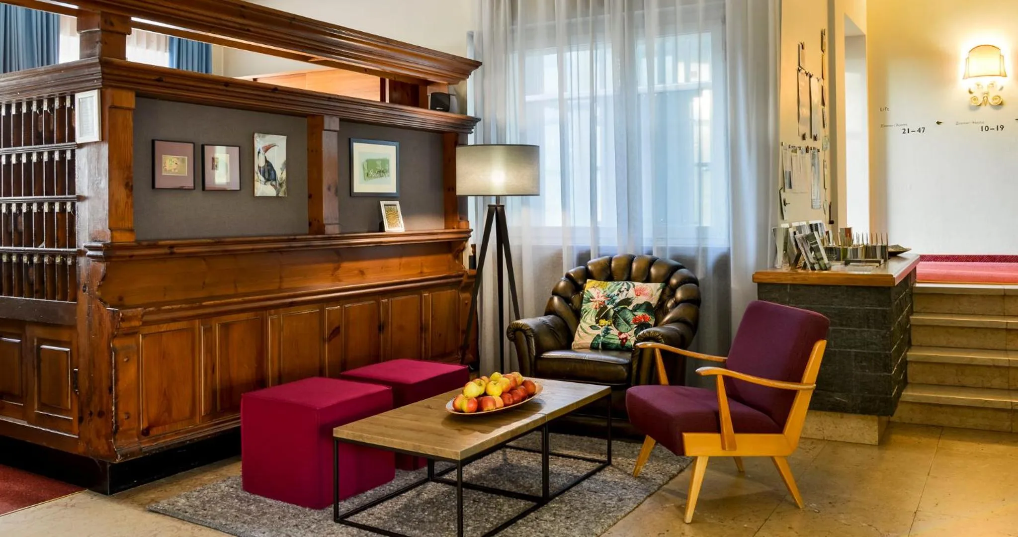 Lobby or reception in Schlosshotel Dörflinger