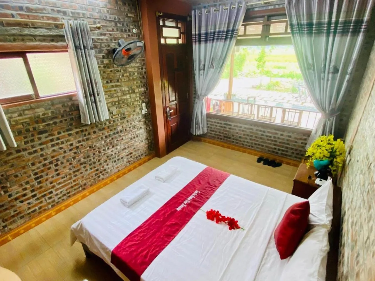 Bed in Tam Coc Mountain View Homestay