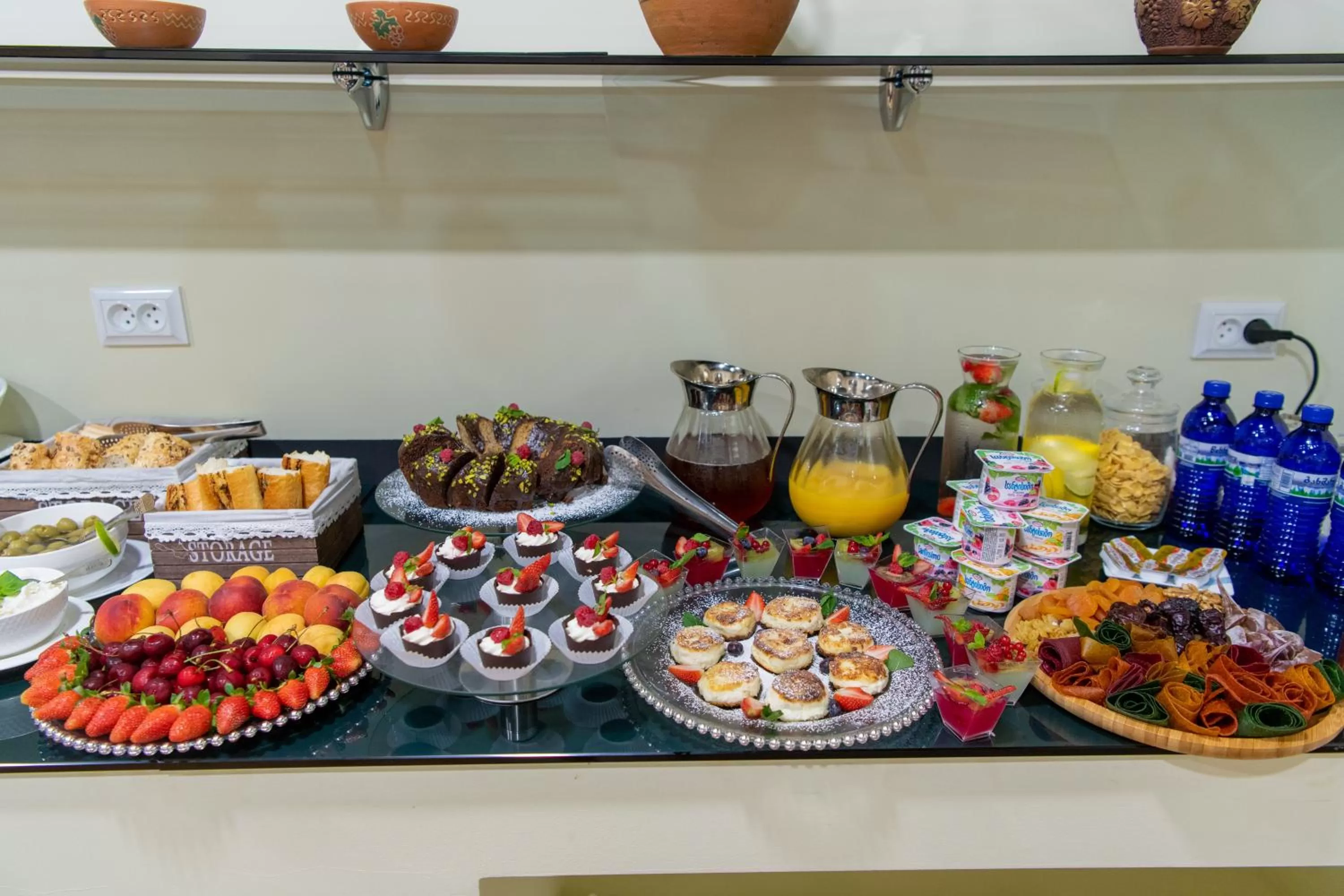 Buffet breakfast in S&L Boutique Hotel