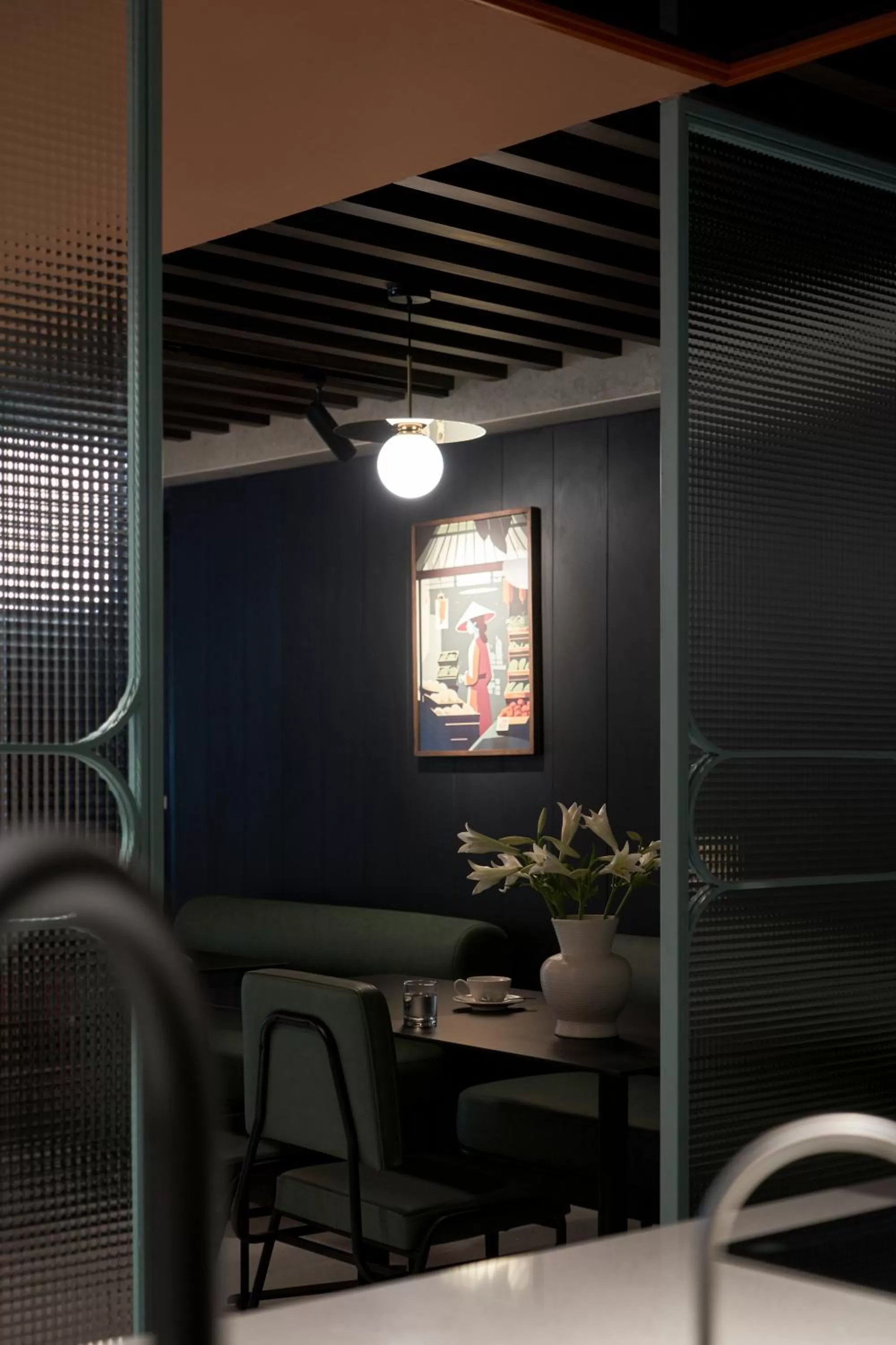 Dining area in M Village Hotel Tôn Thất Đạm