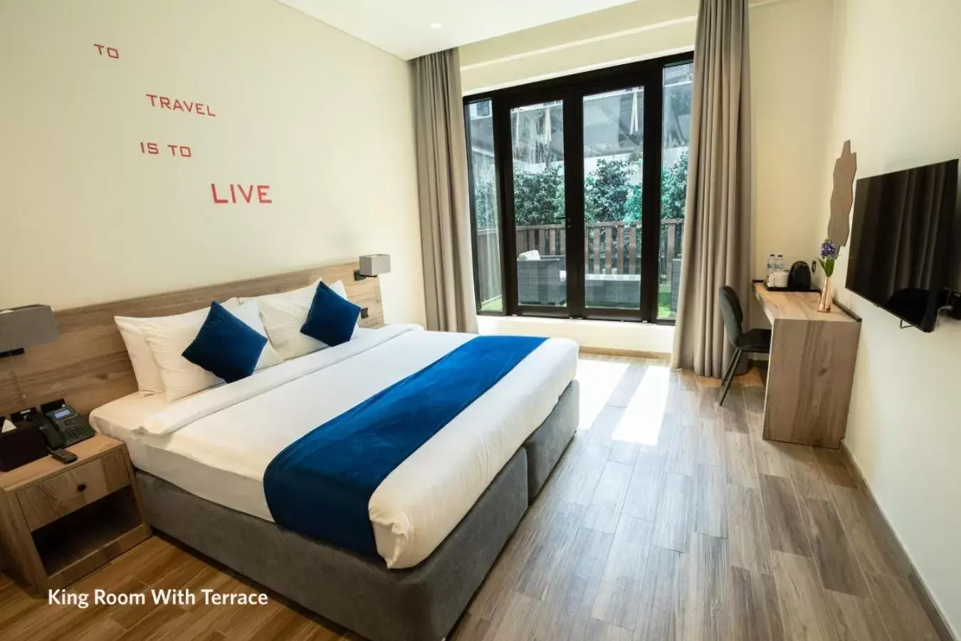 Executive Double Room (includes 25% off F&B) in Grand Kingsgate Jaddaf Waterfront Hotel by Millennium Executive Double Room (includes 25% off F&B) in Grand Kingsgate Jaddaf Waterfront Hotel by Millennium