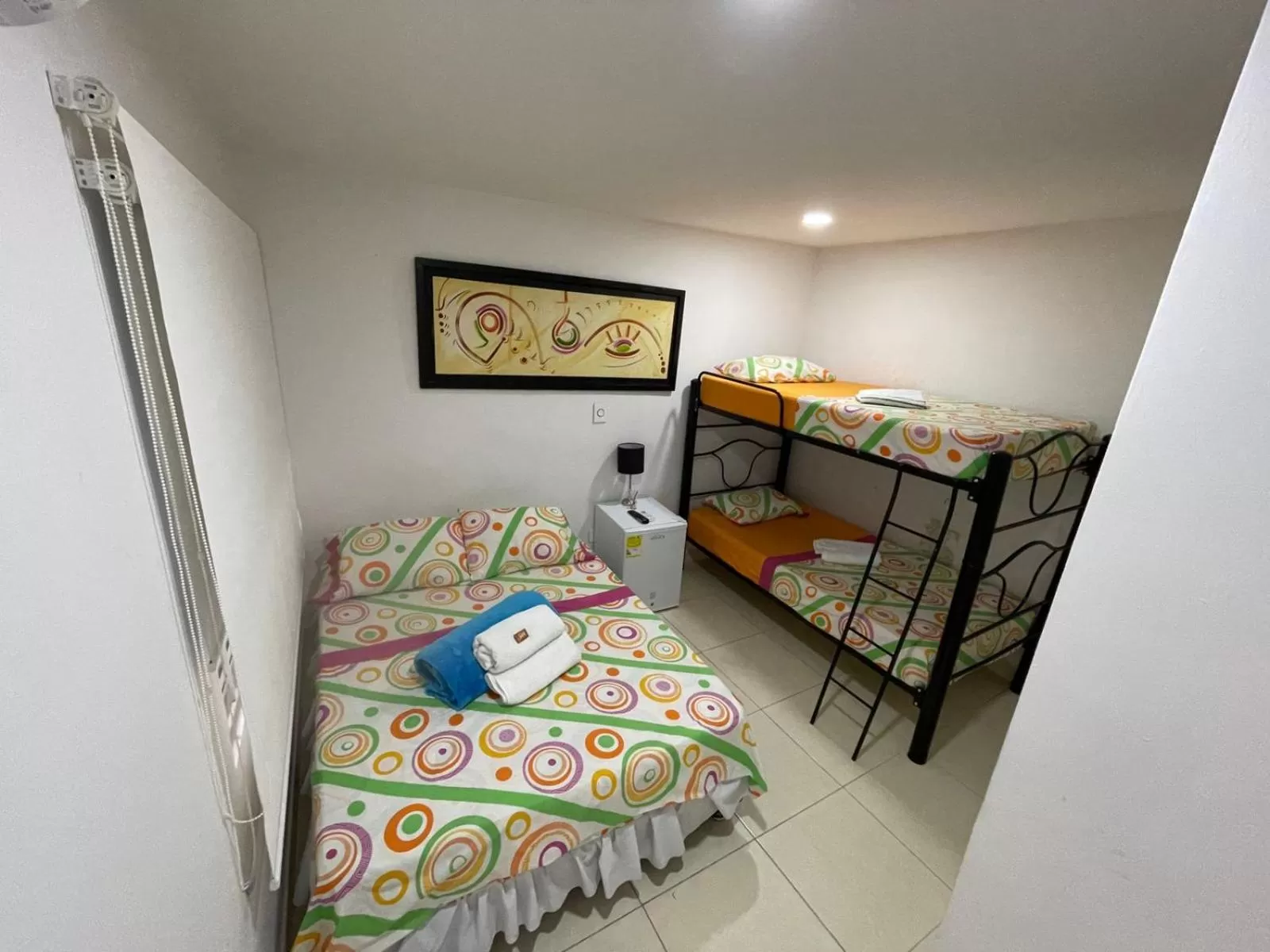 Bedroom in Lindos apartaestudios y habitaciones en Ibague