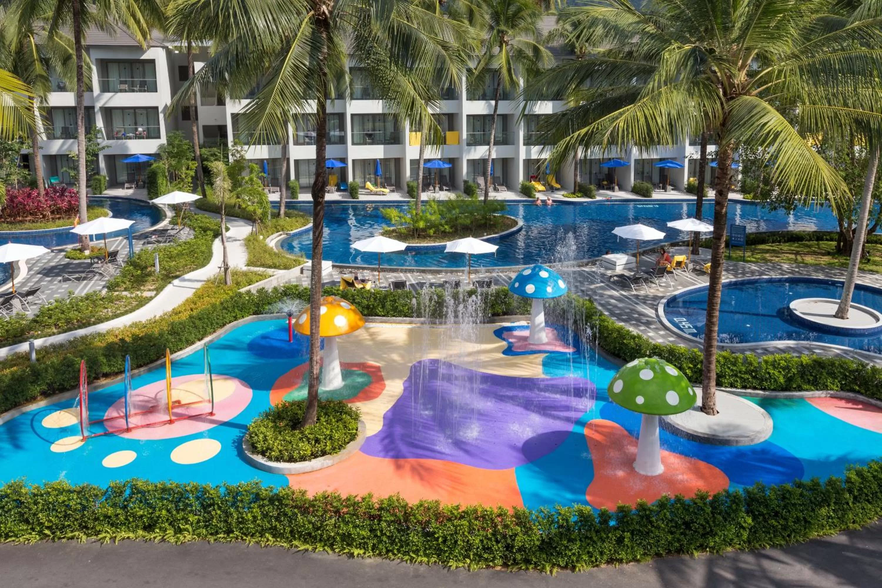 Aqua park in X10 Khaolak Resort