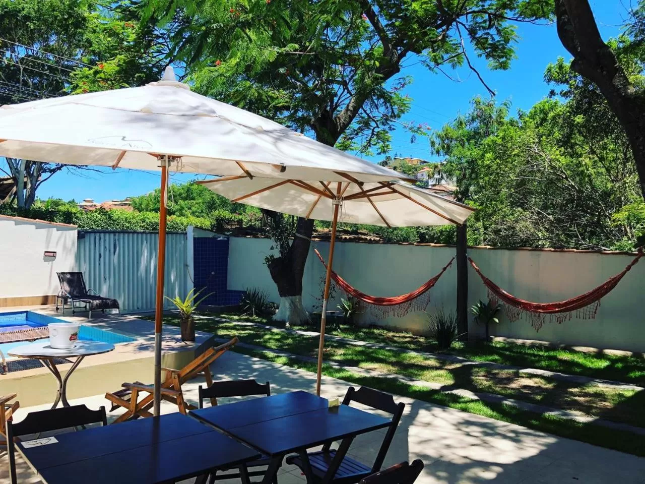Swimming pool in Pousada Casa Serra Alves
