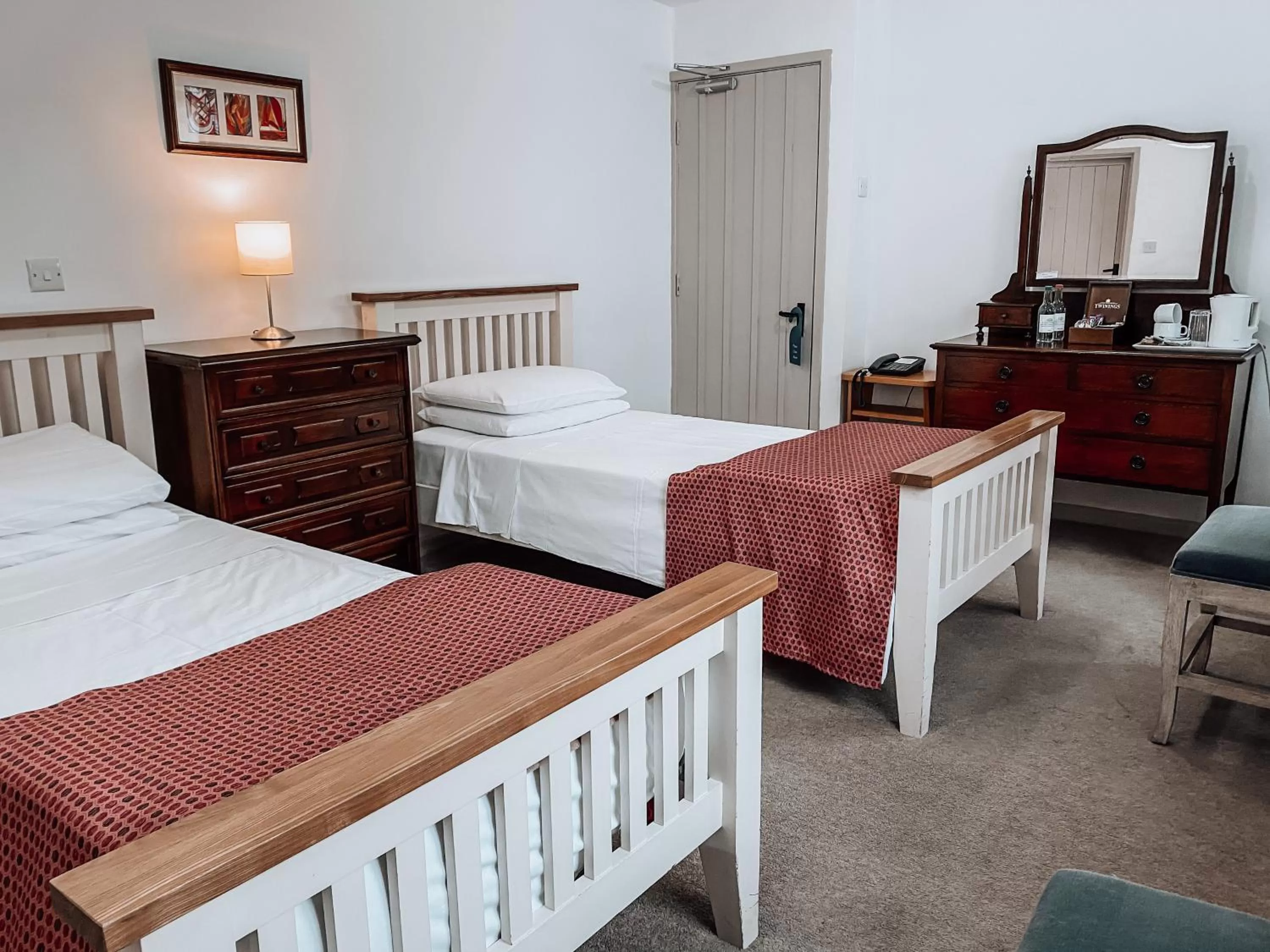 Bed in The Blenheim Buttery