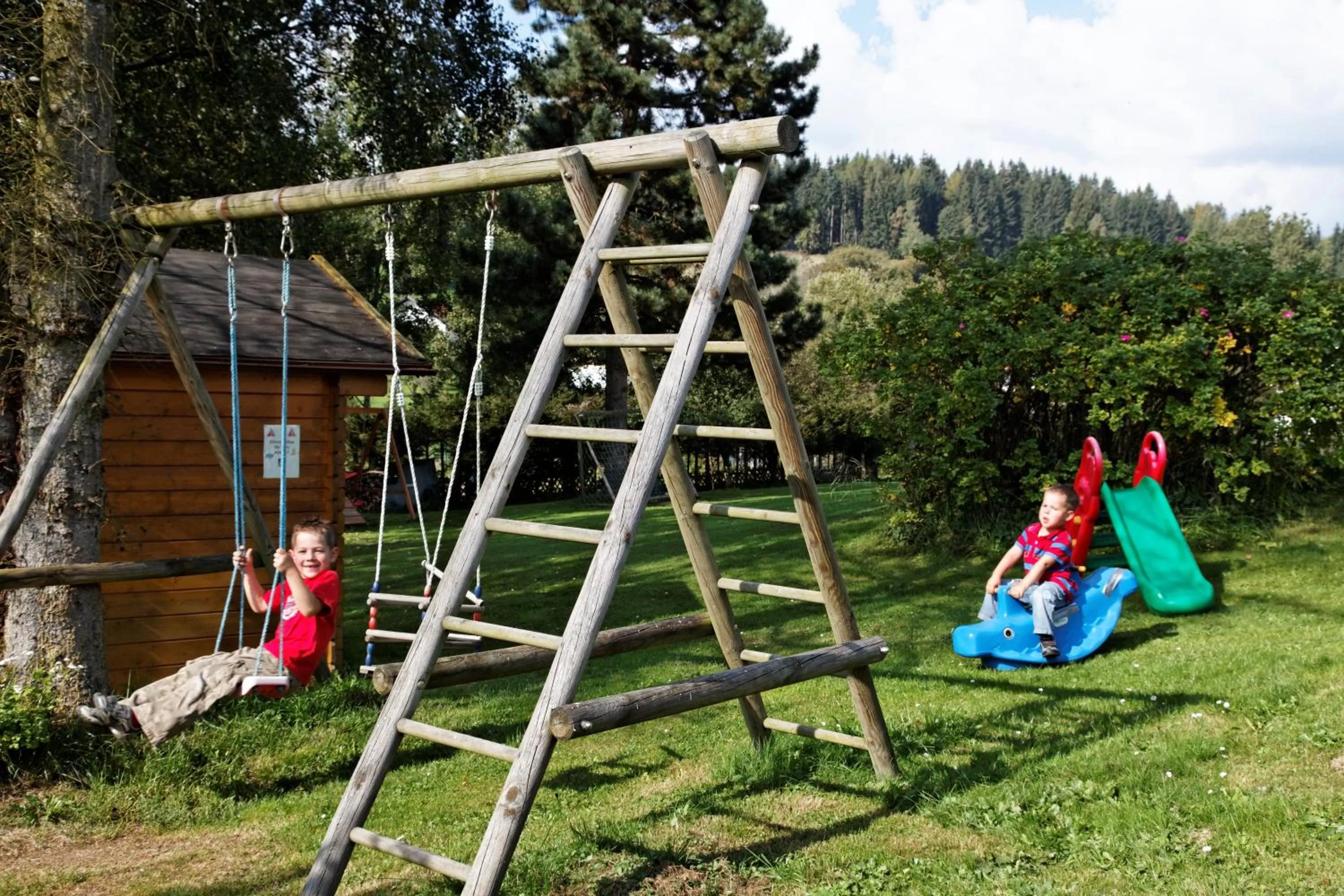 Children play ground, Children's Play Area in Hotel "Haus am Berg"