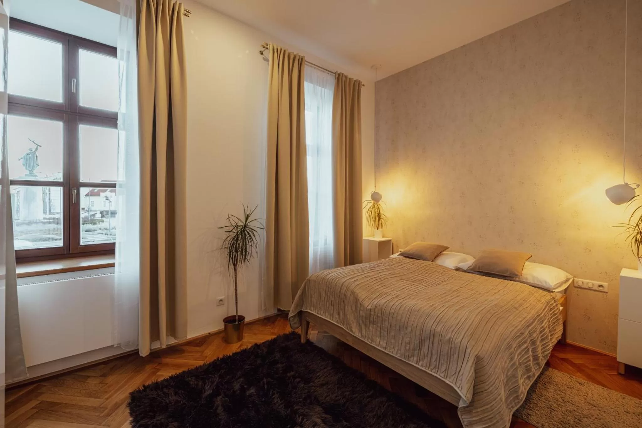 Bed in Apartmány Marienhof