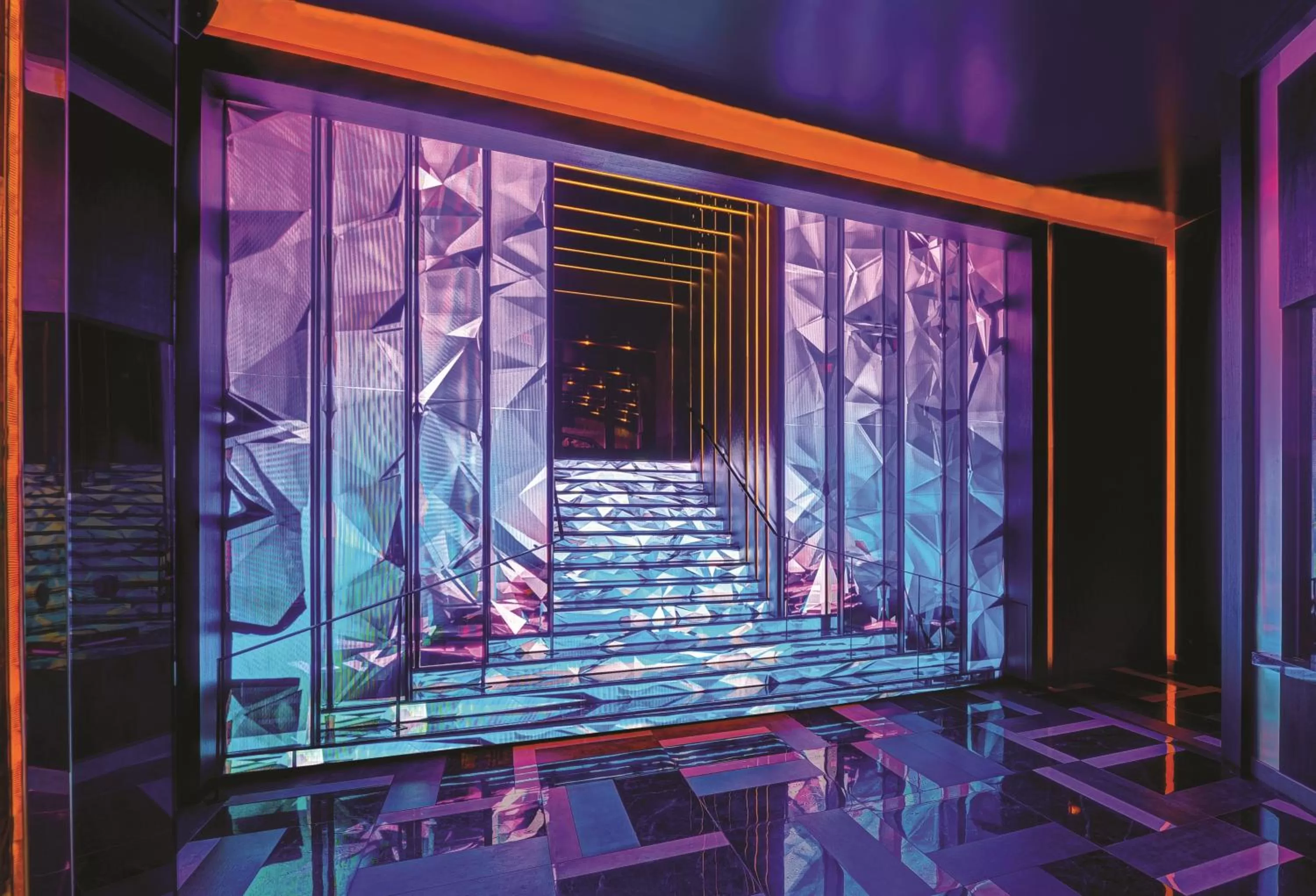 Evening entertainment in ARIA Resort & Casino