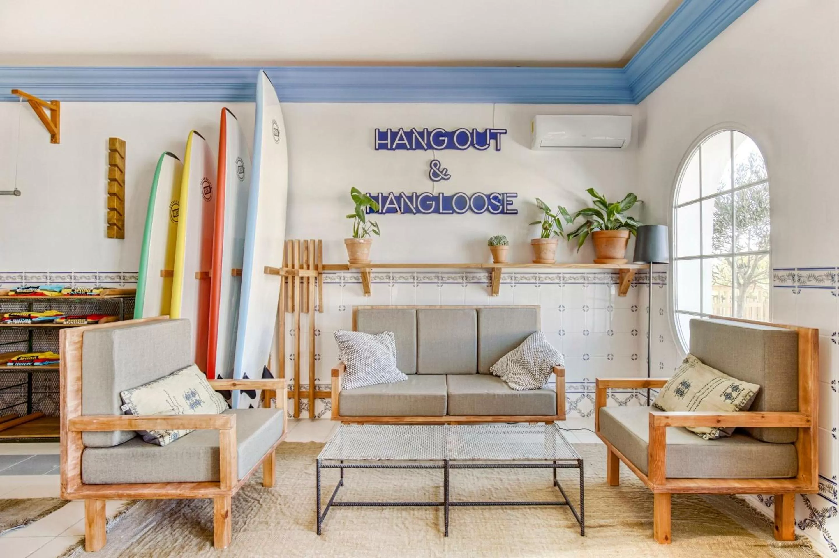 Living room in Malacuna Peniche