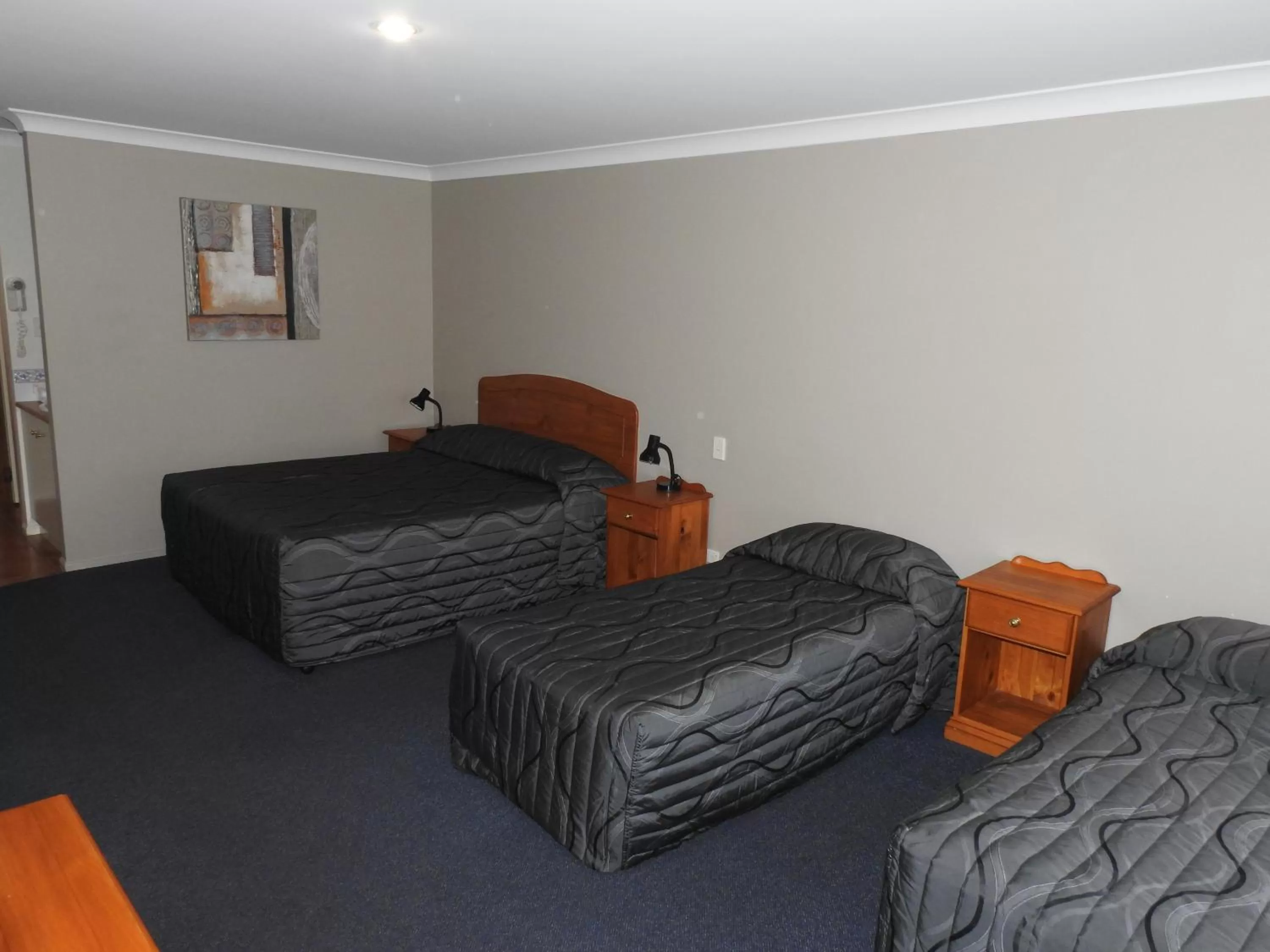 Bedroom in Asters On James Motor Inn