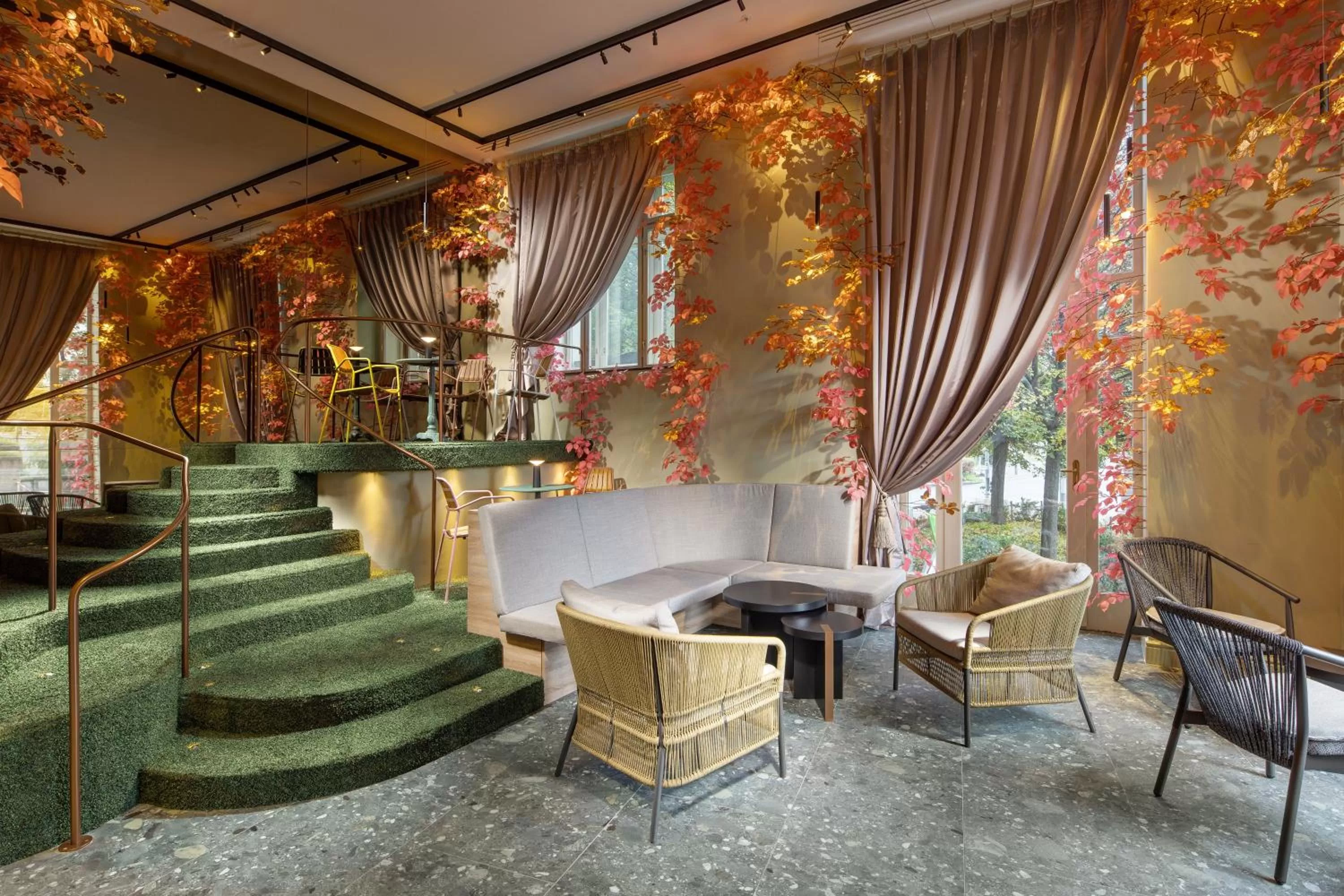 Lobby or reception in Mamaison Hotel Riverside Prague