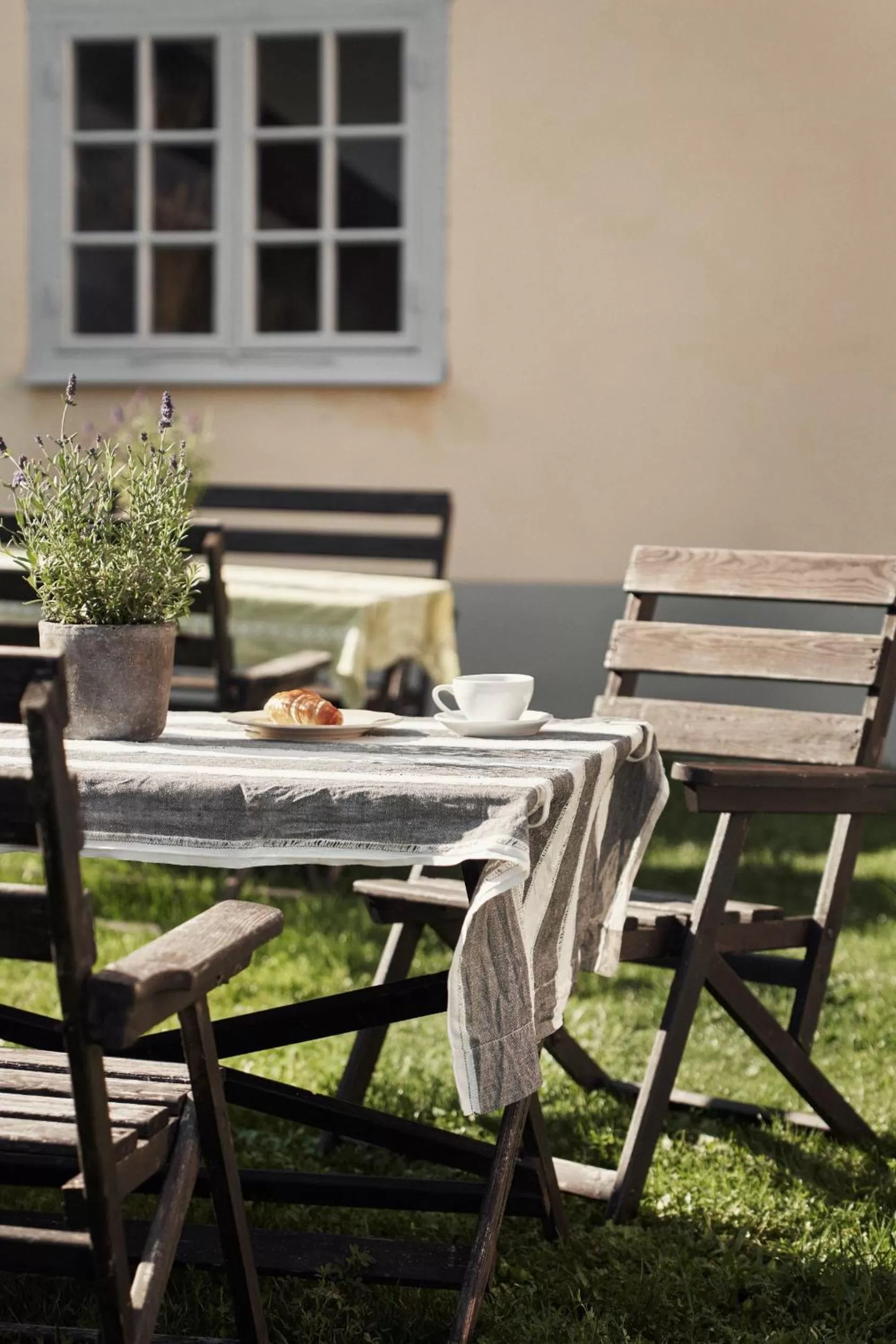 Garden in Hotel Helgeand Wisby
