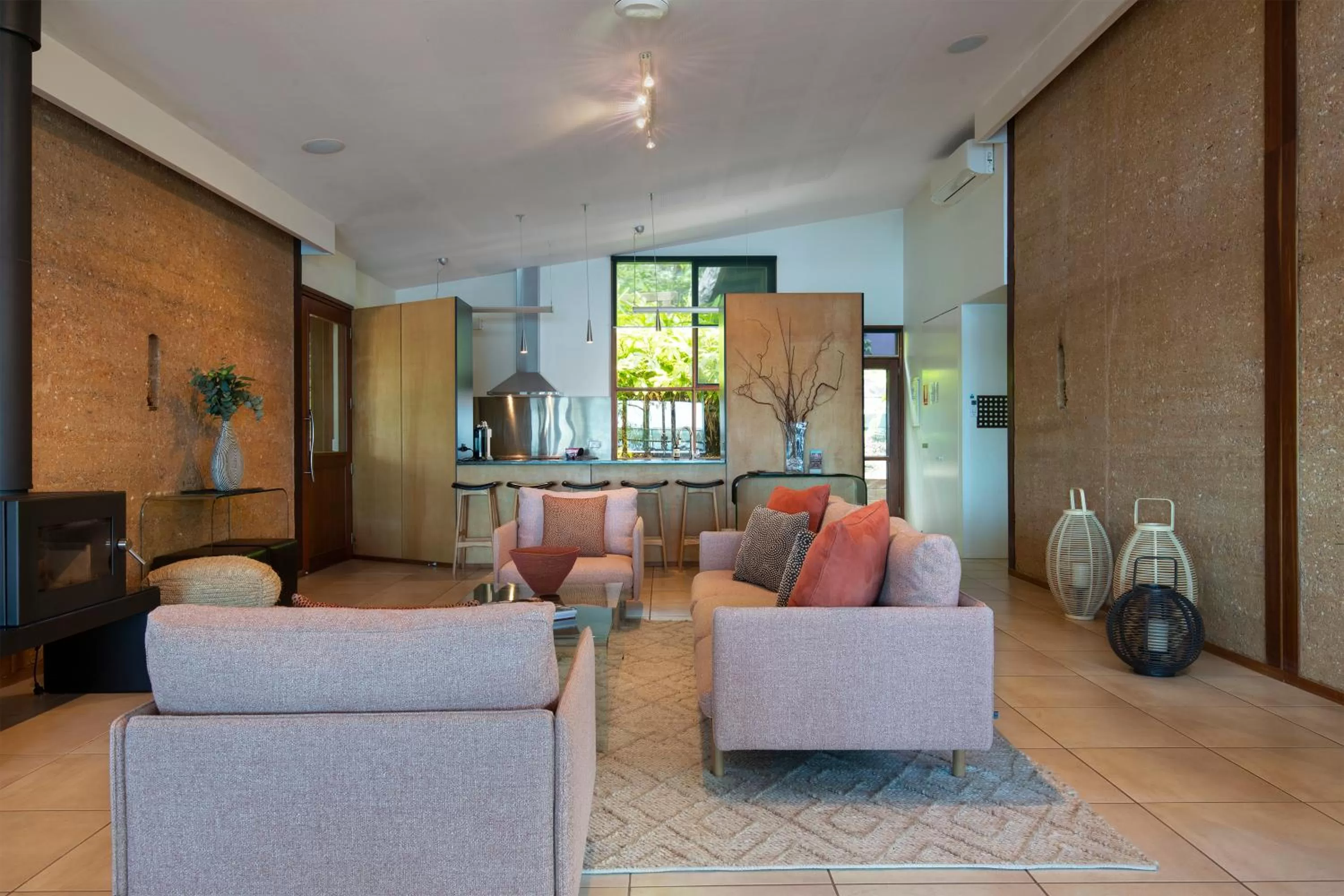 Living room in Eumarella Shores Noosa Lake Retreat