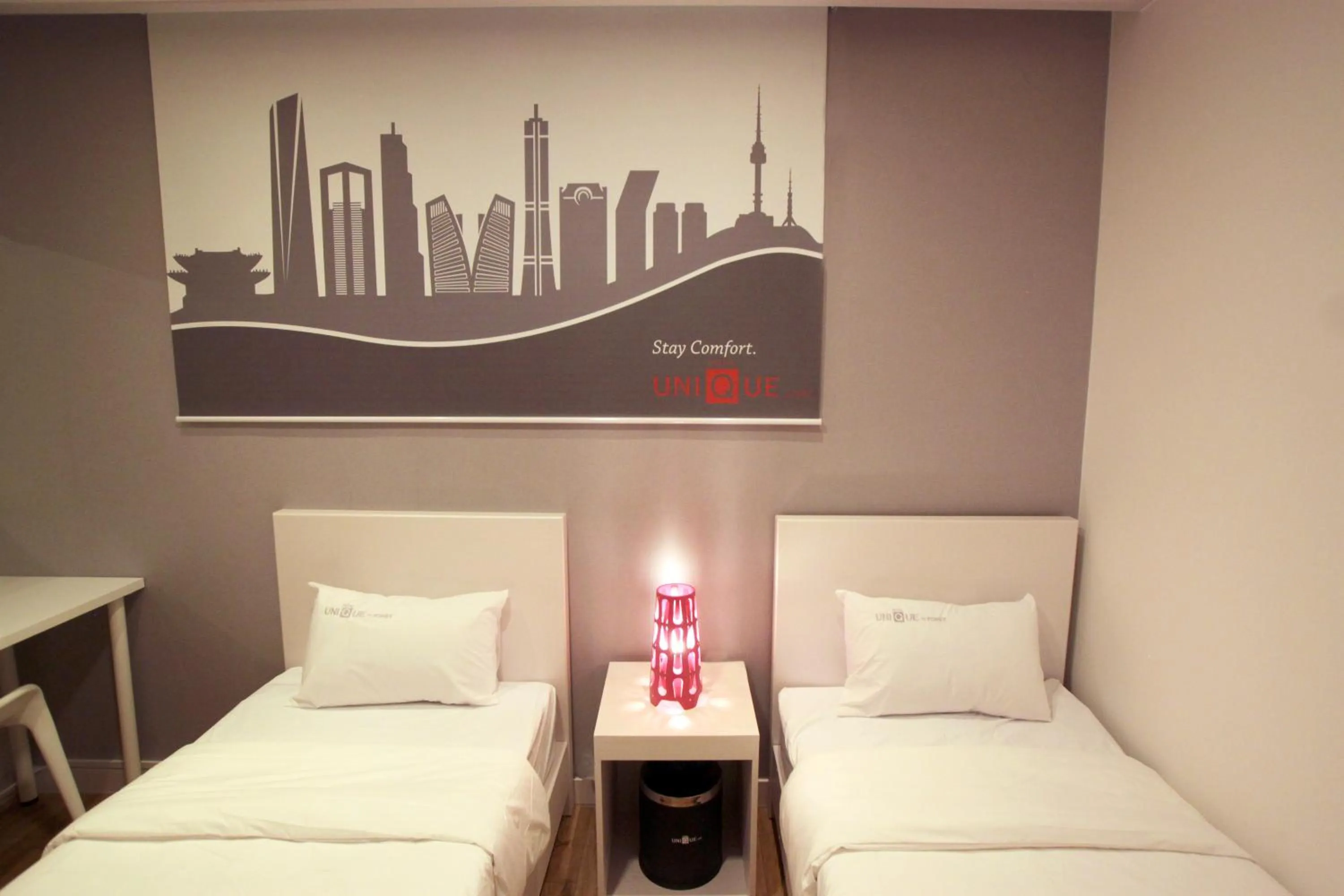 Bed in Hotel Unique by Foret