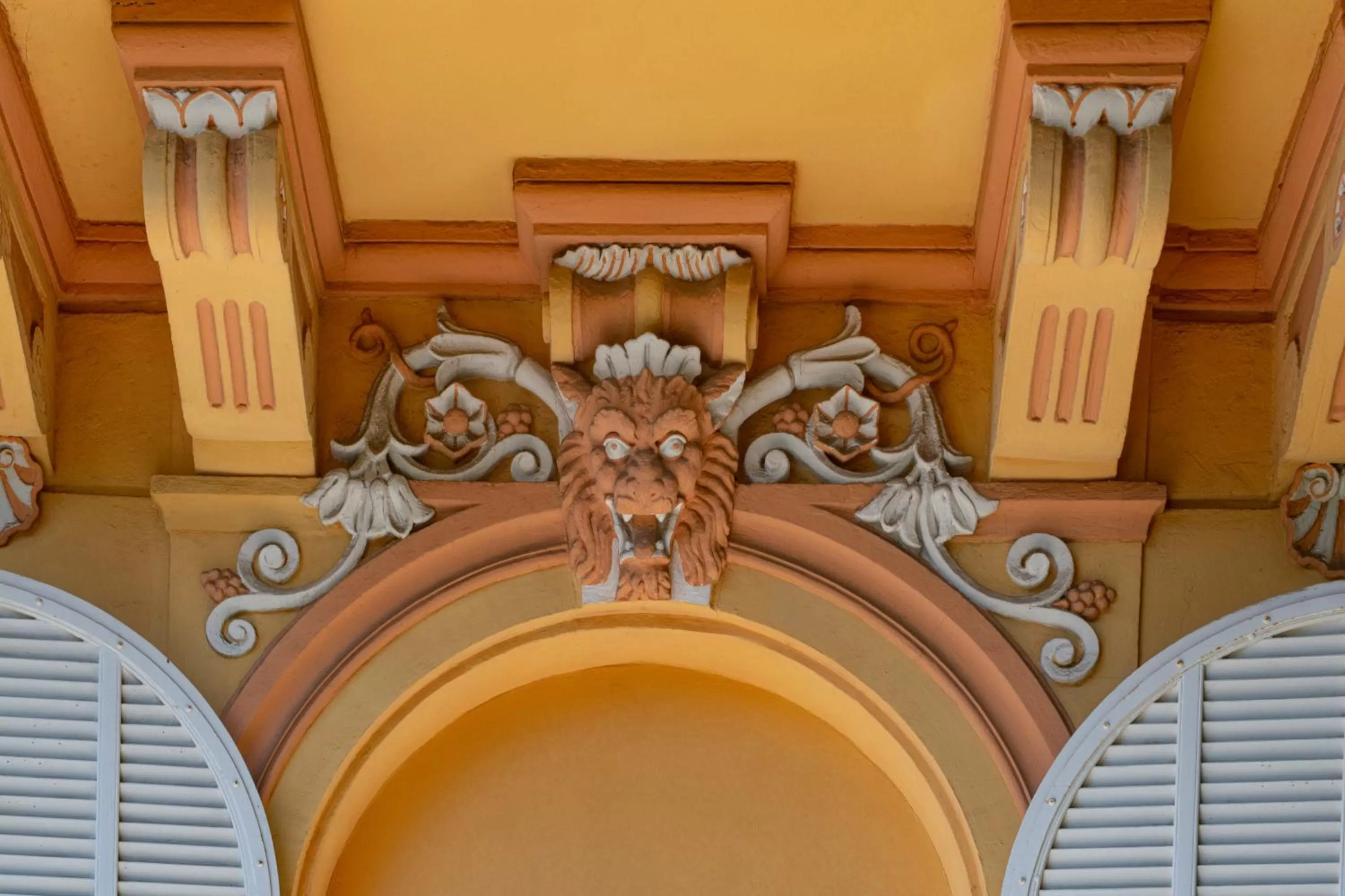 Decorative detail in GOLDEN TULIP CANNES HOTEL de PARIS