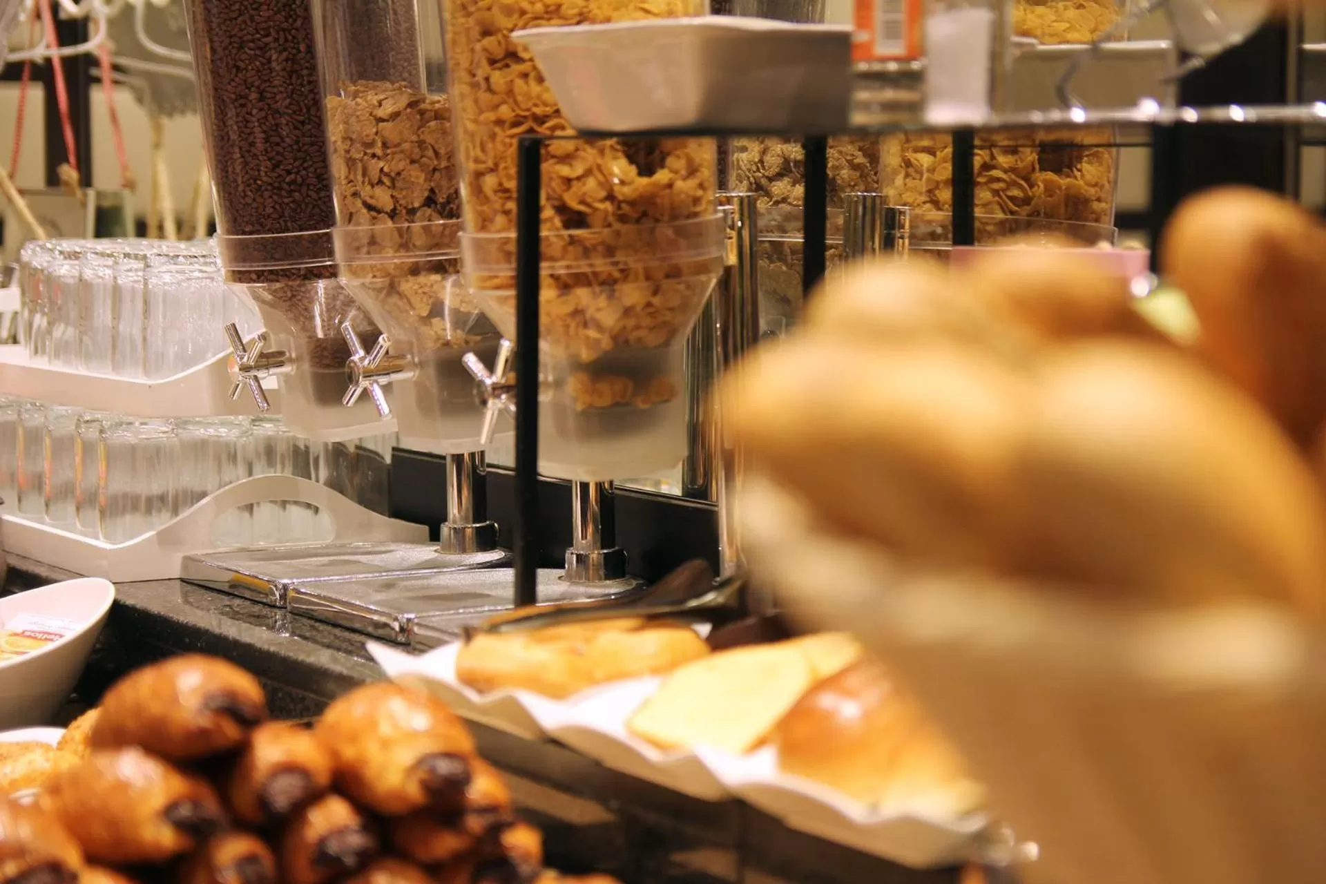 Food close-up in Hotel Conde Duque Bilbao