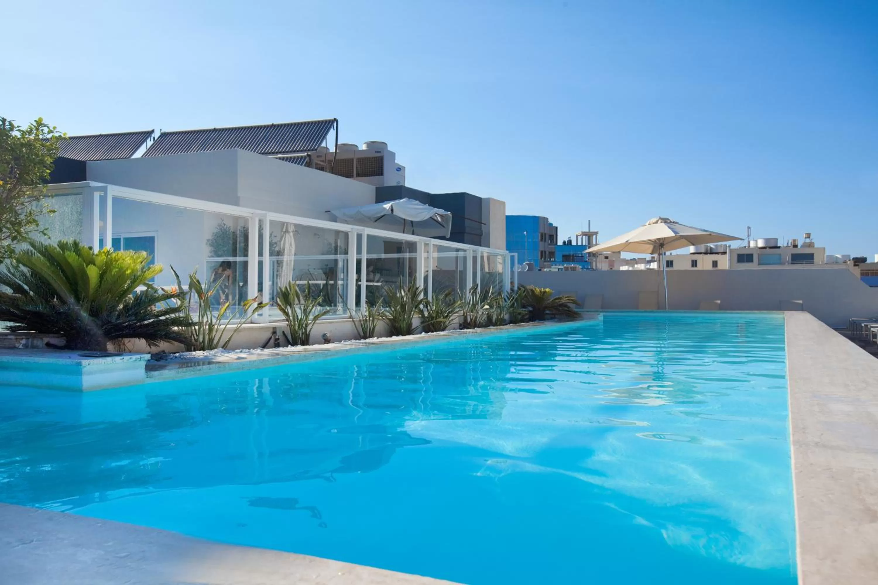 Swimming pool in The George, Urban Boutique Hotel