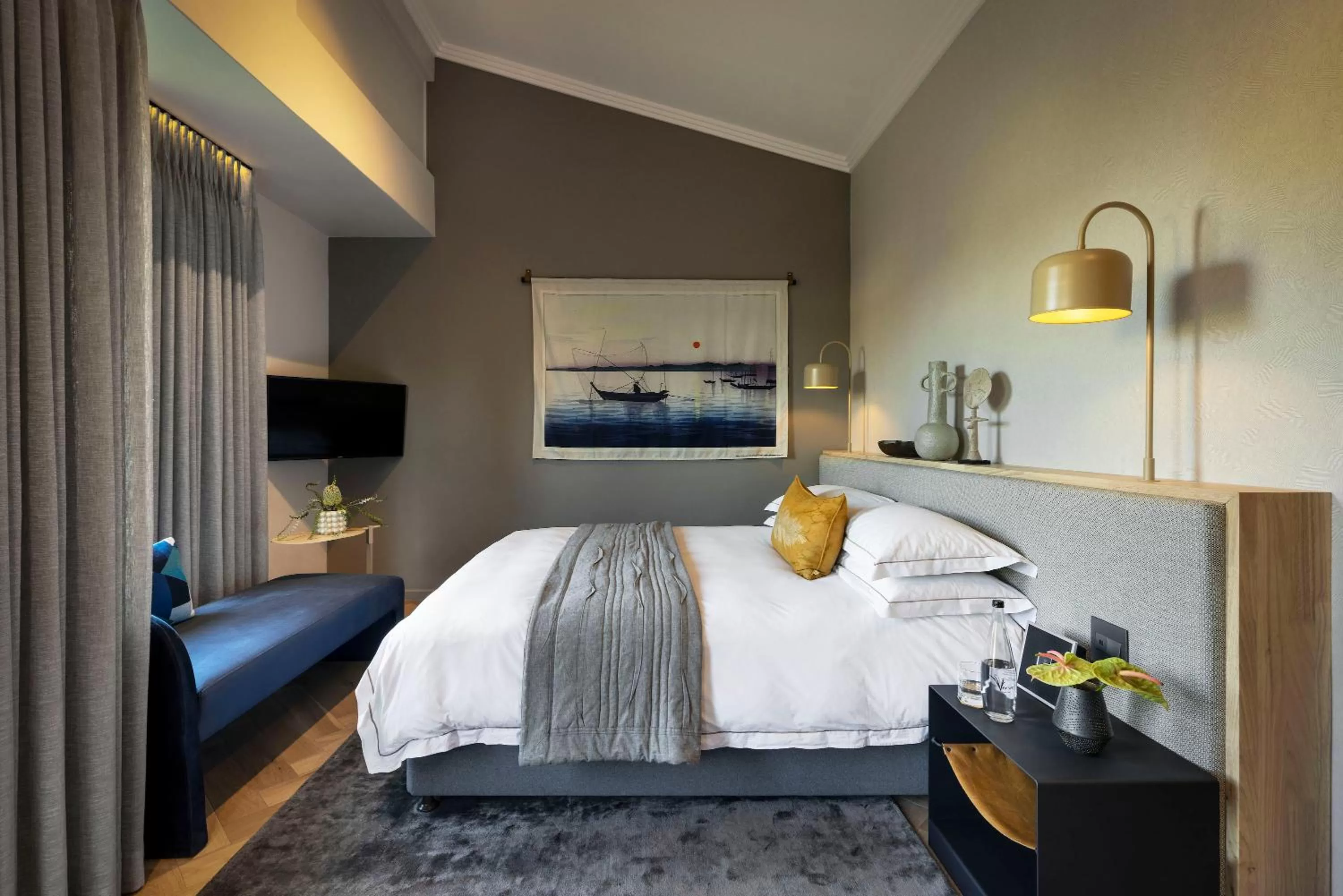 Bedroom, Bed in The Peech Hotel