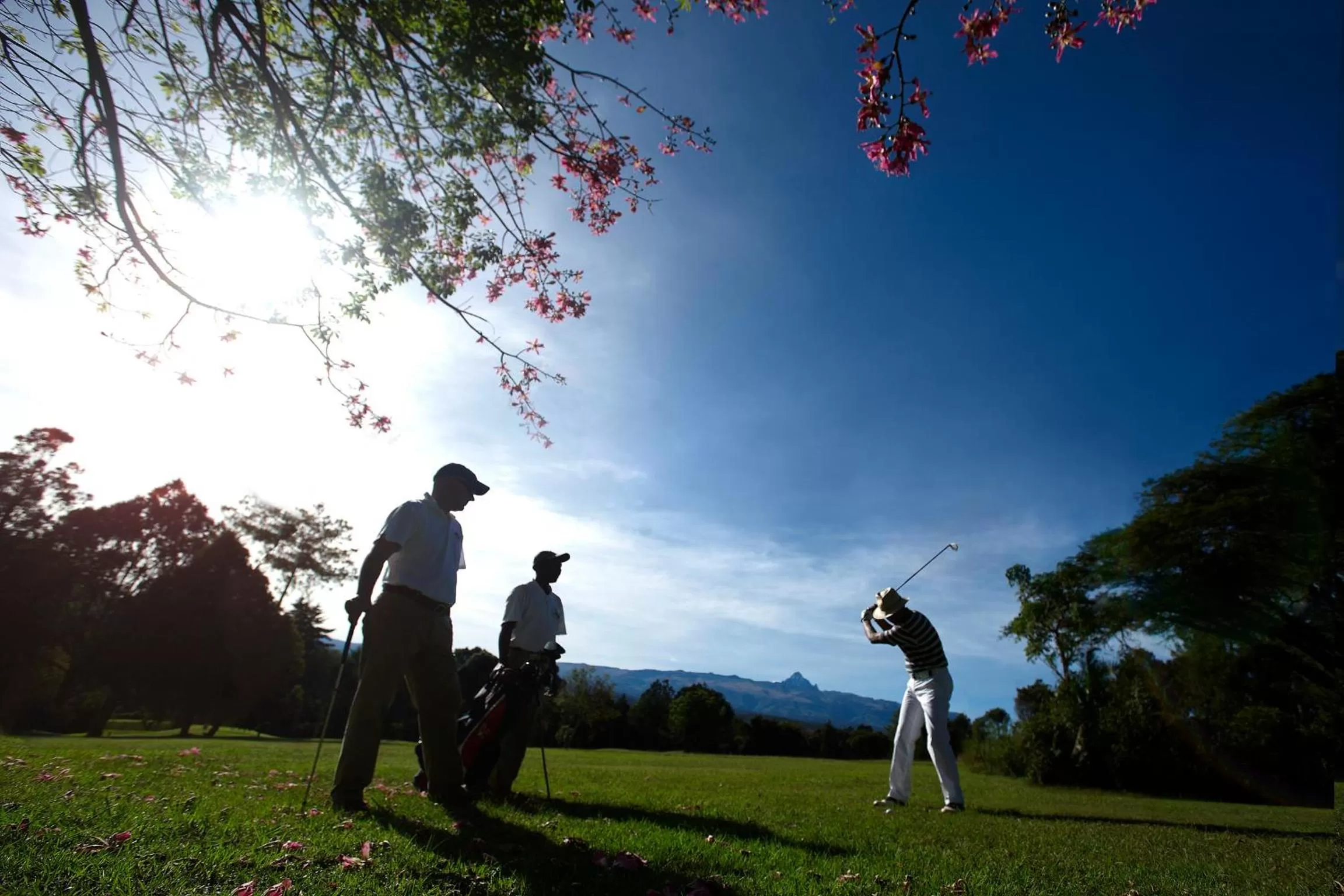 Golfcourse in Fairmont Mount Kenya Safari Club
