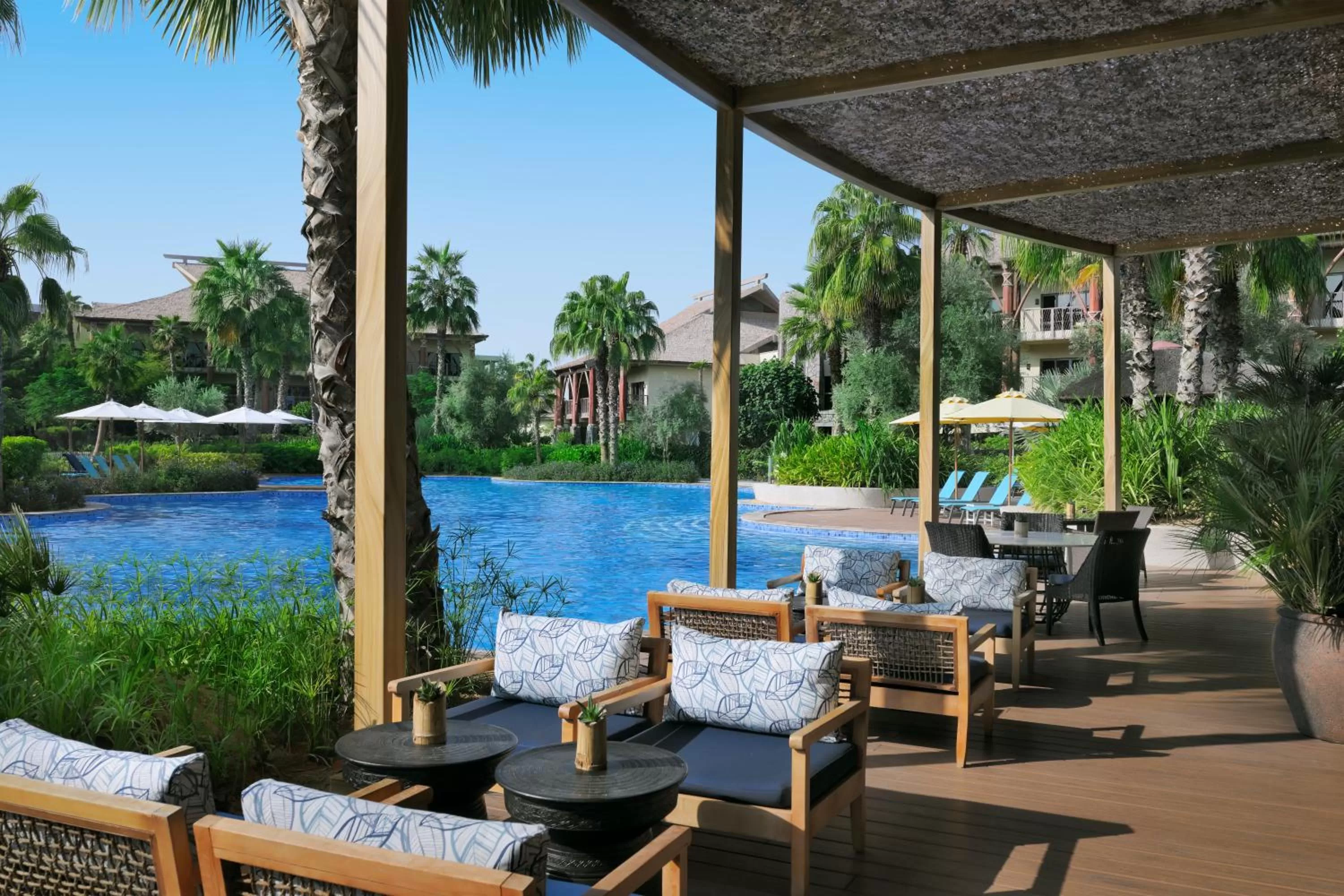 Patio in Lapita, Dubai Parks and Resorts, Autograph Collection