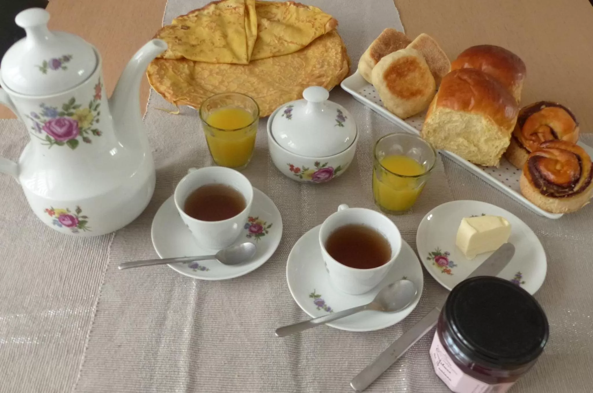 Breakfast in Maison d'hôtes KerCalow, Chambres d'hôtes