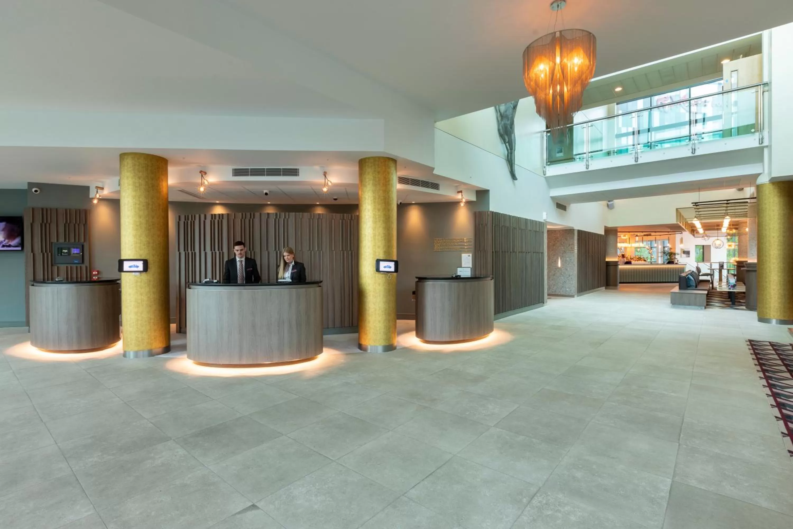 Lobby or reception in Crowne Plaza Birmingham NEC by IHG
