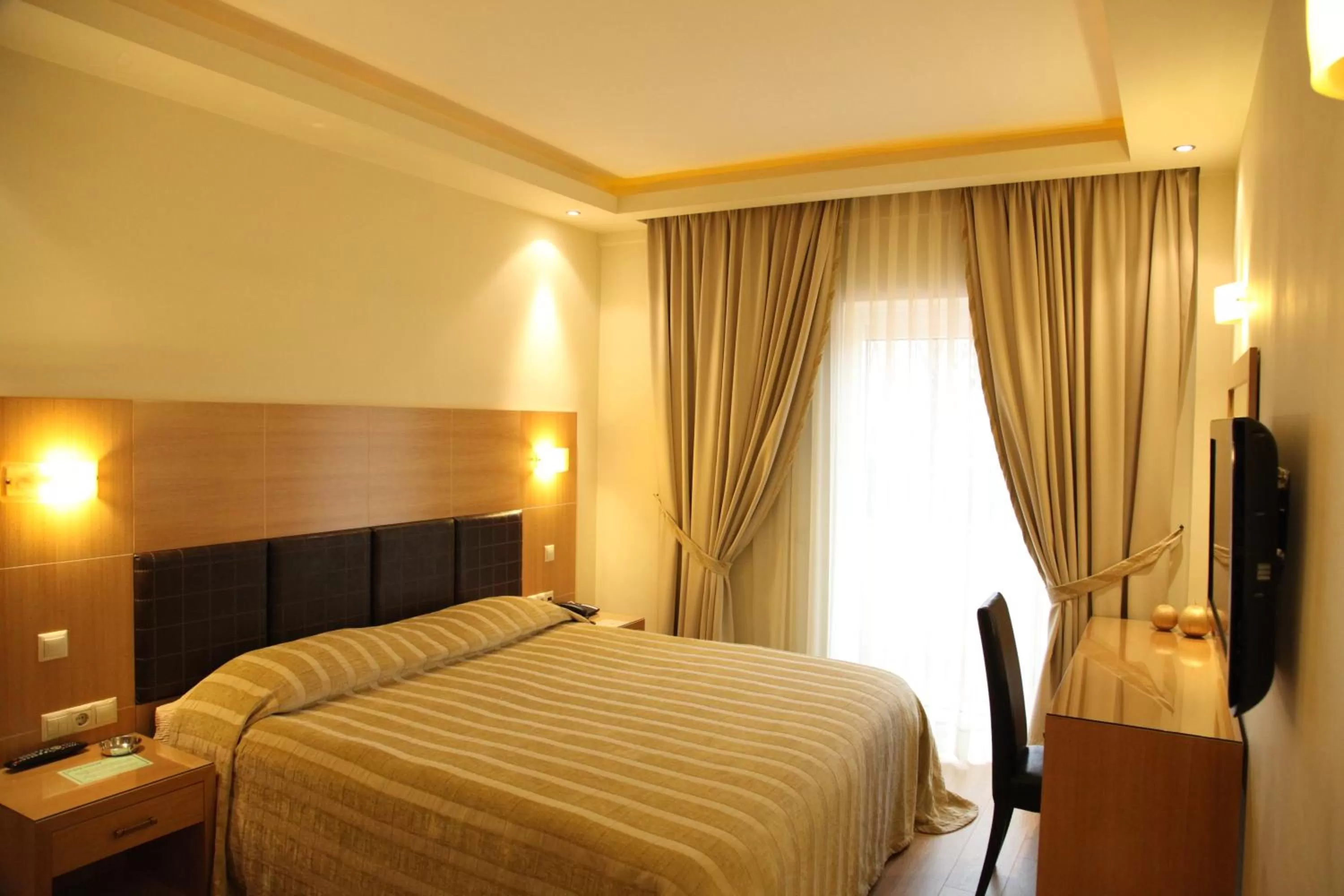 Photo of the whole room, Bed in Pantelidis Hotel & Spa