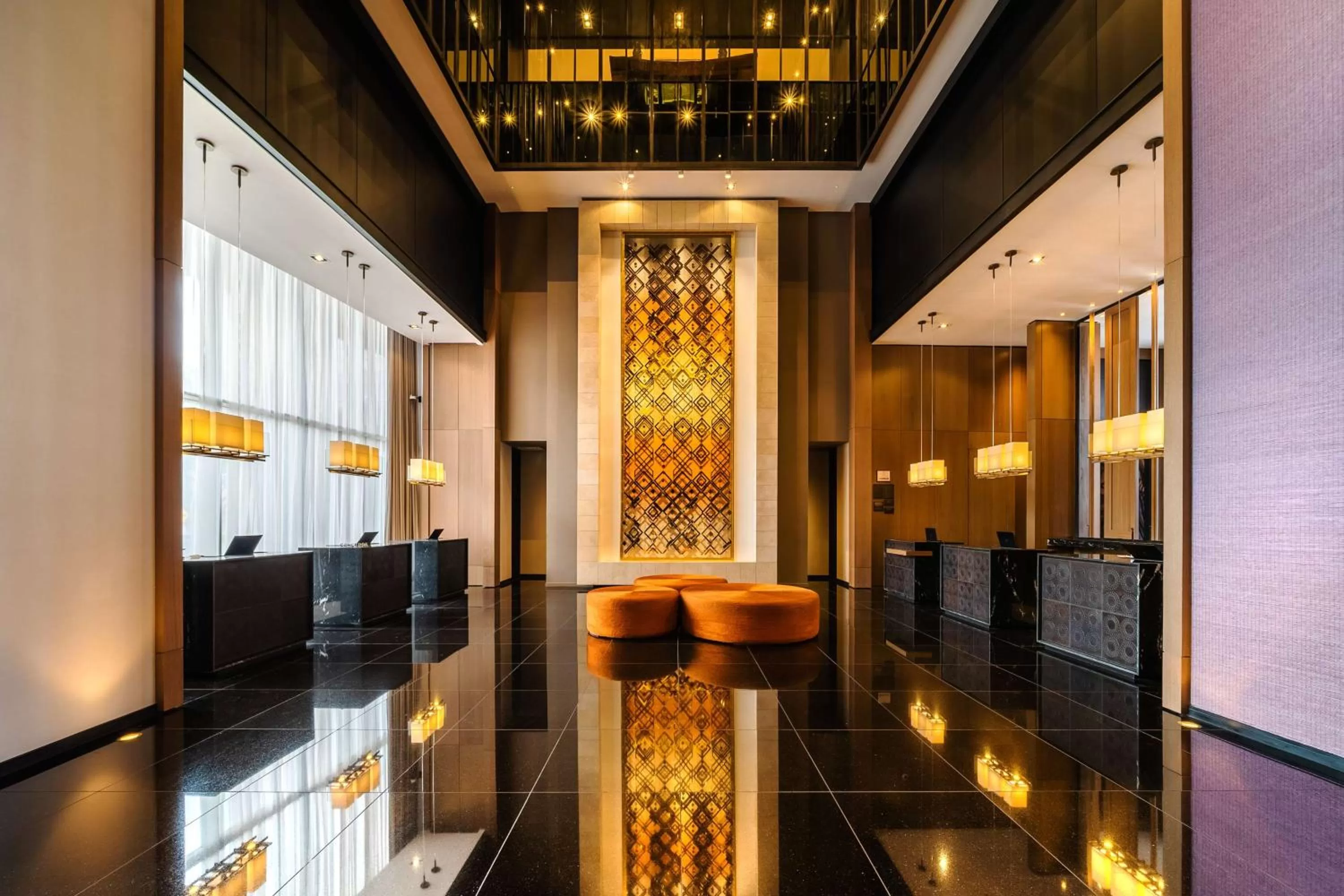 Lobby or reception in Grand Hyatt Bogota