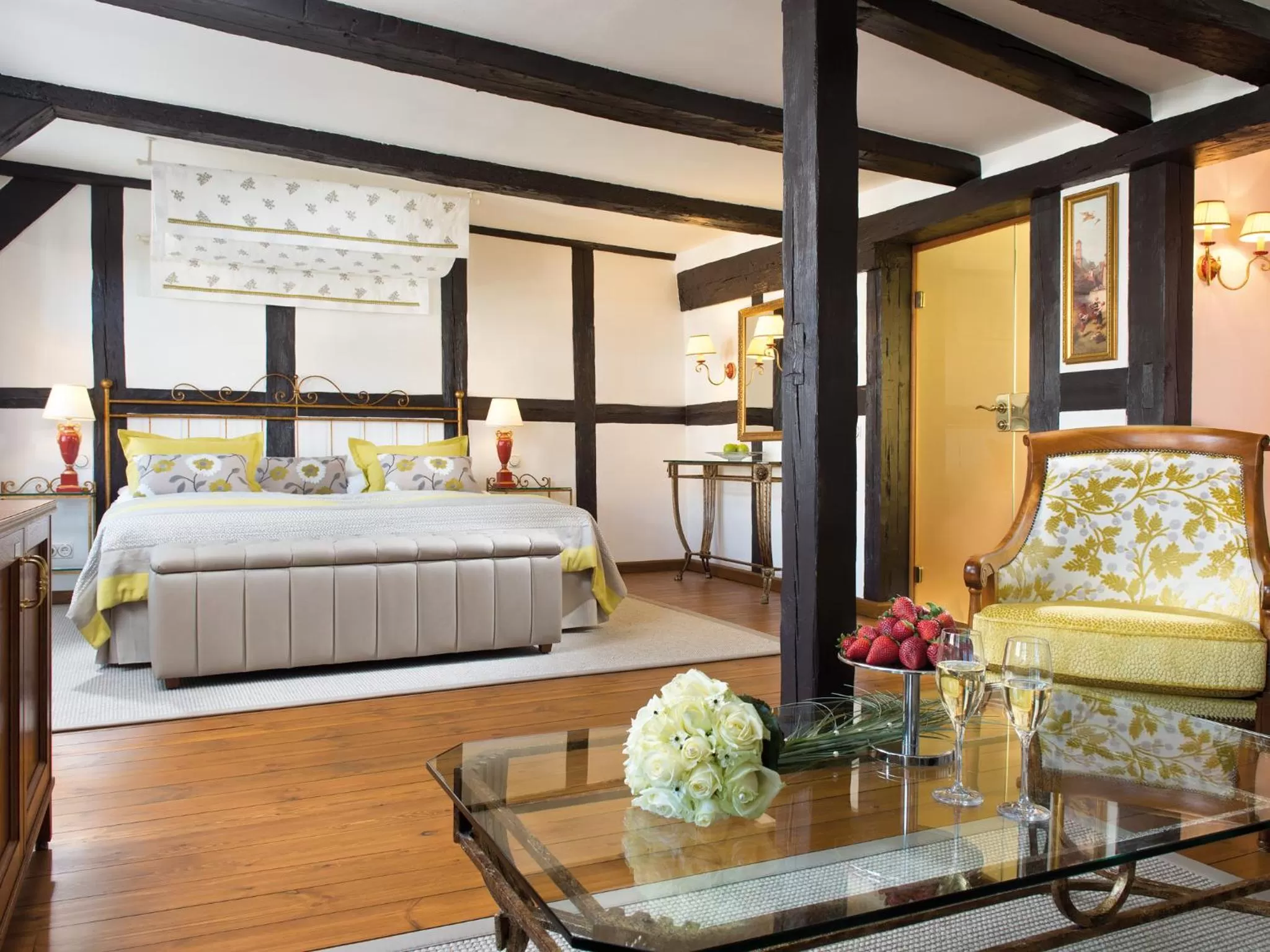 Bed in A-ROSA Gothisches Haus Wernigerode