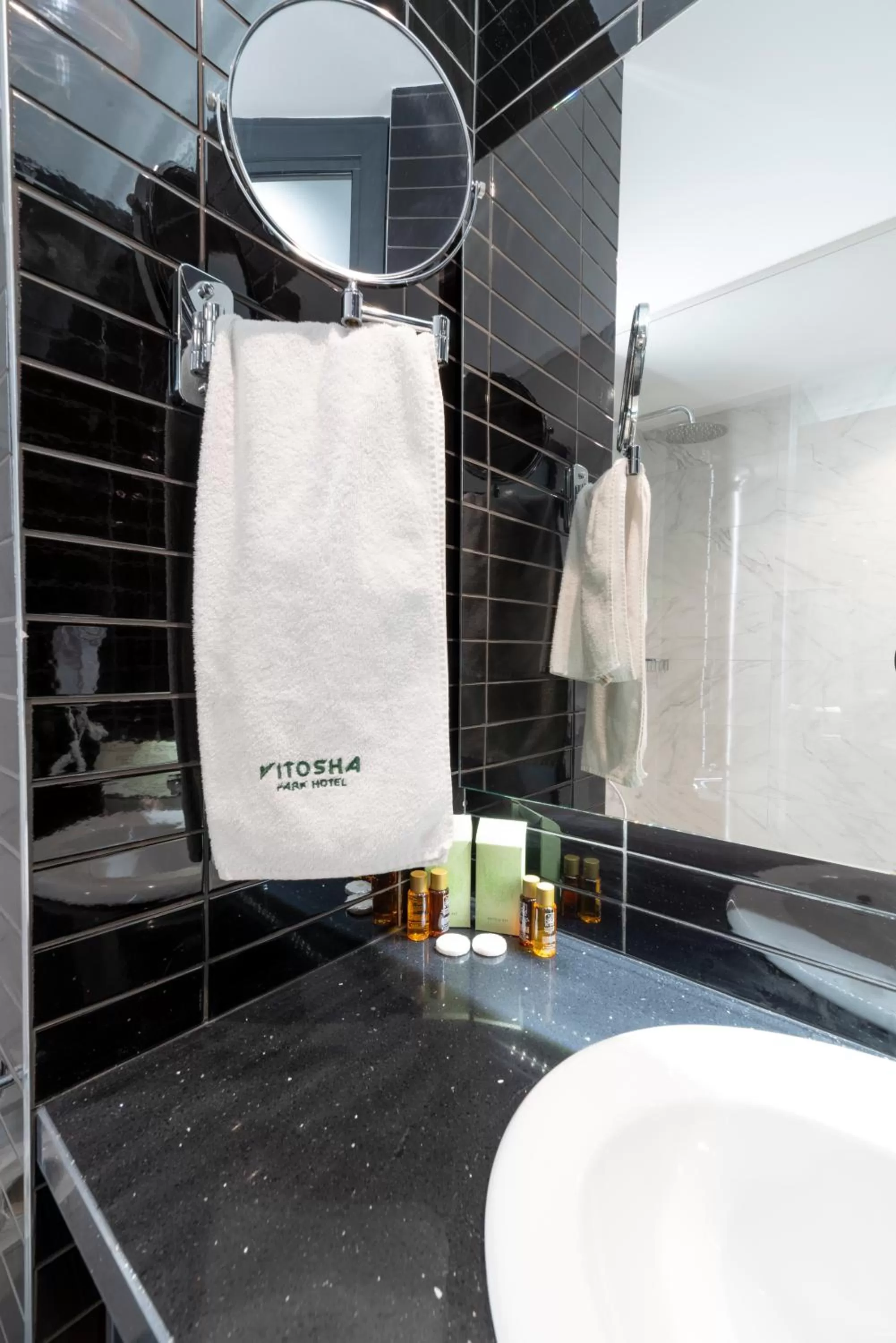 Shower in Vitosha Park Hotel - Free Indoor Pool & Parking
