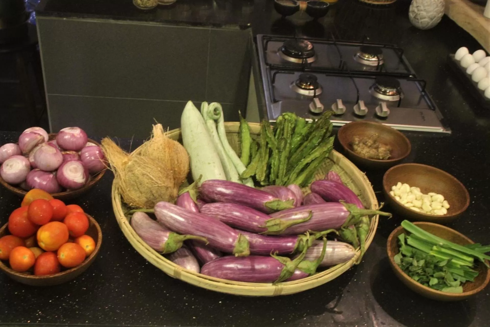 Food in The Spice House Mirissa