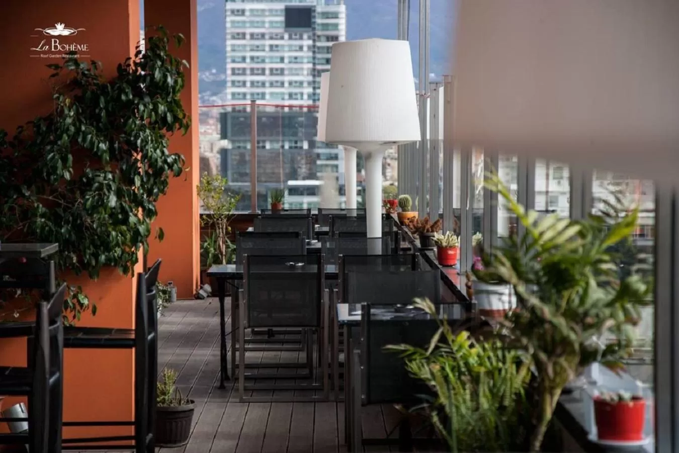 Balcony/Terrace in La Bohème Hotel