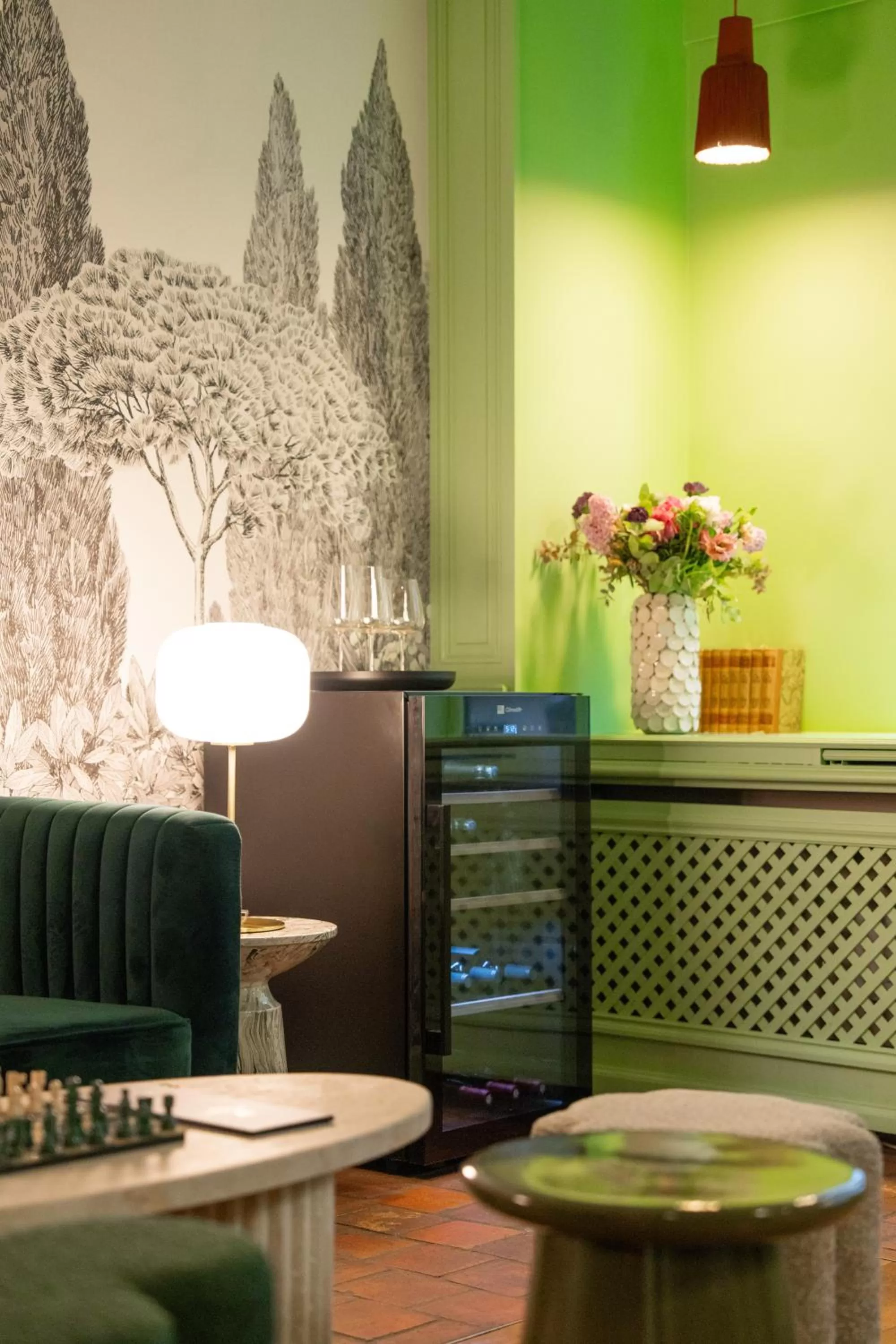 Living room in Hotel de Fleurie - Saint-Germain-des-Pres