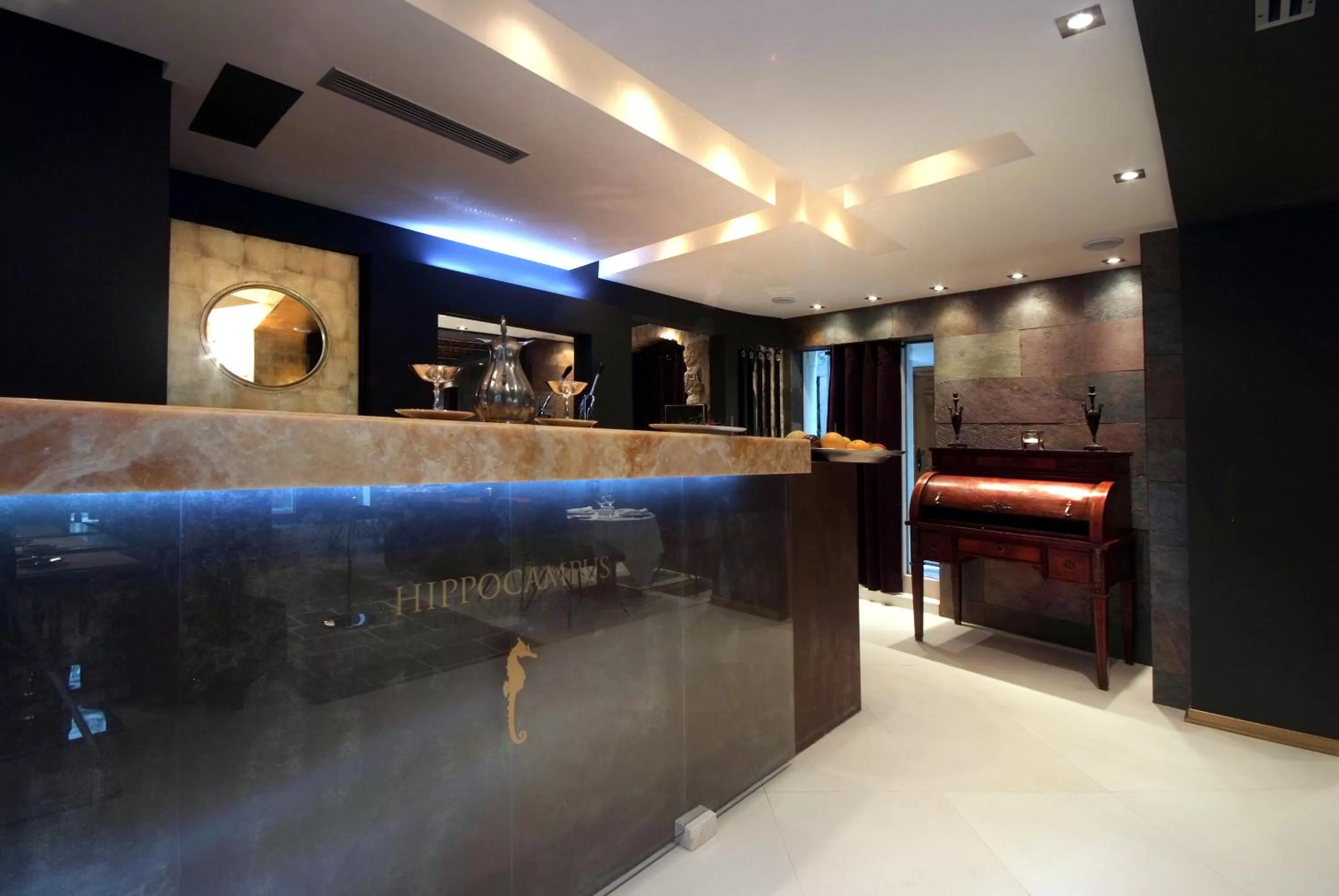 Lounge or bar in Boutique Hotel Hippocampus