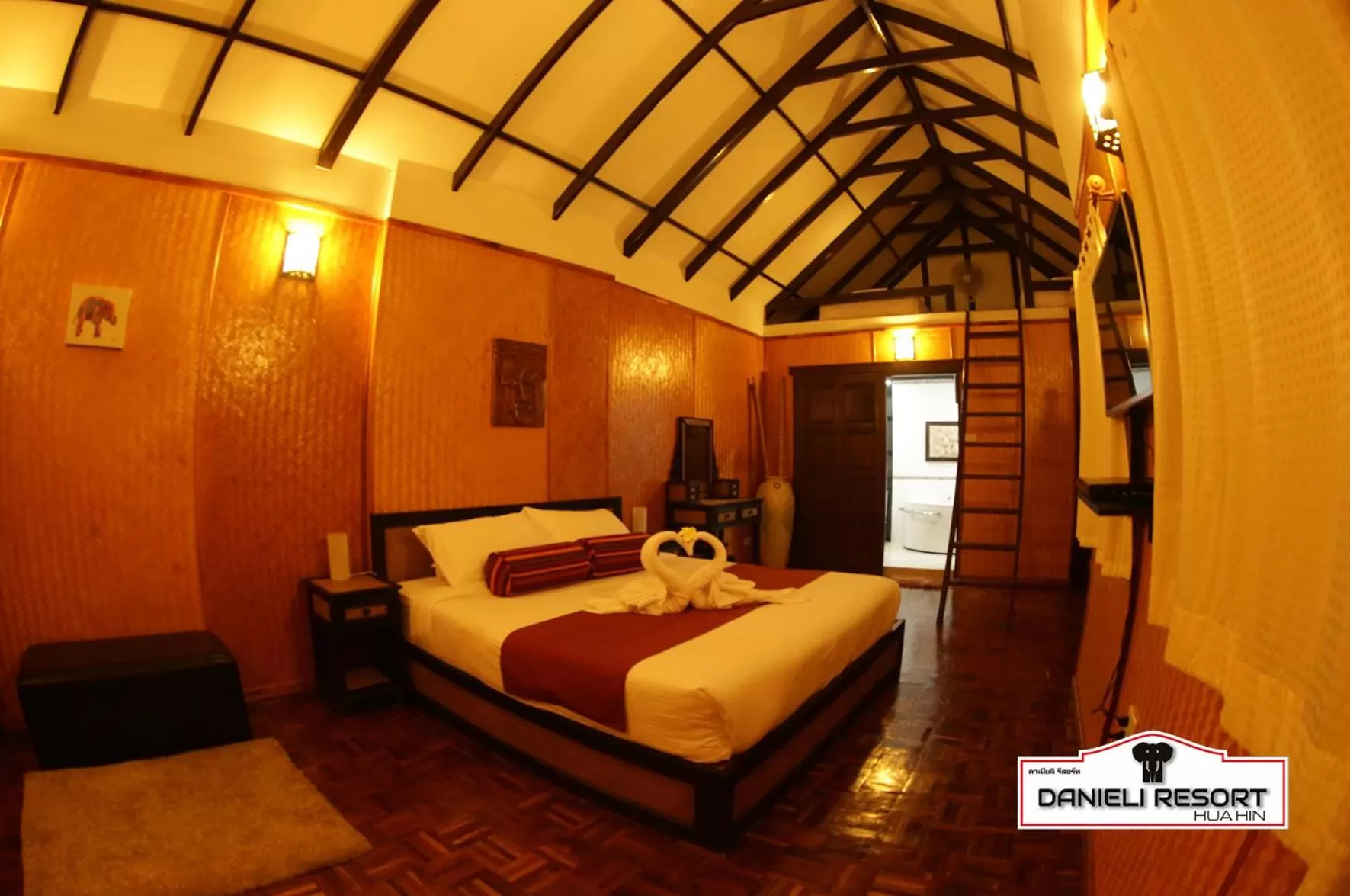 Bed in Danieli Resort