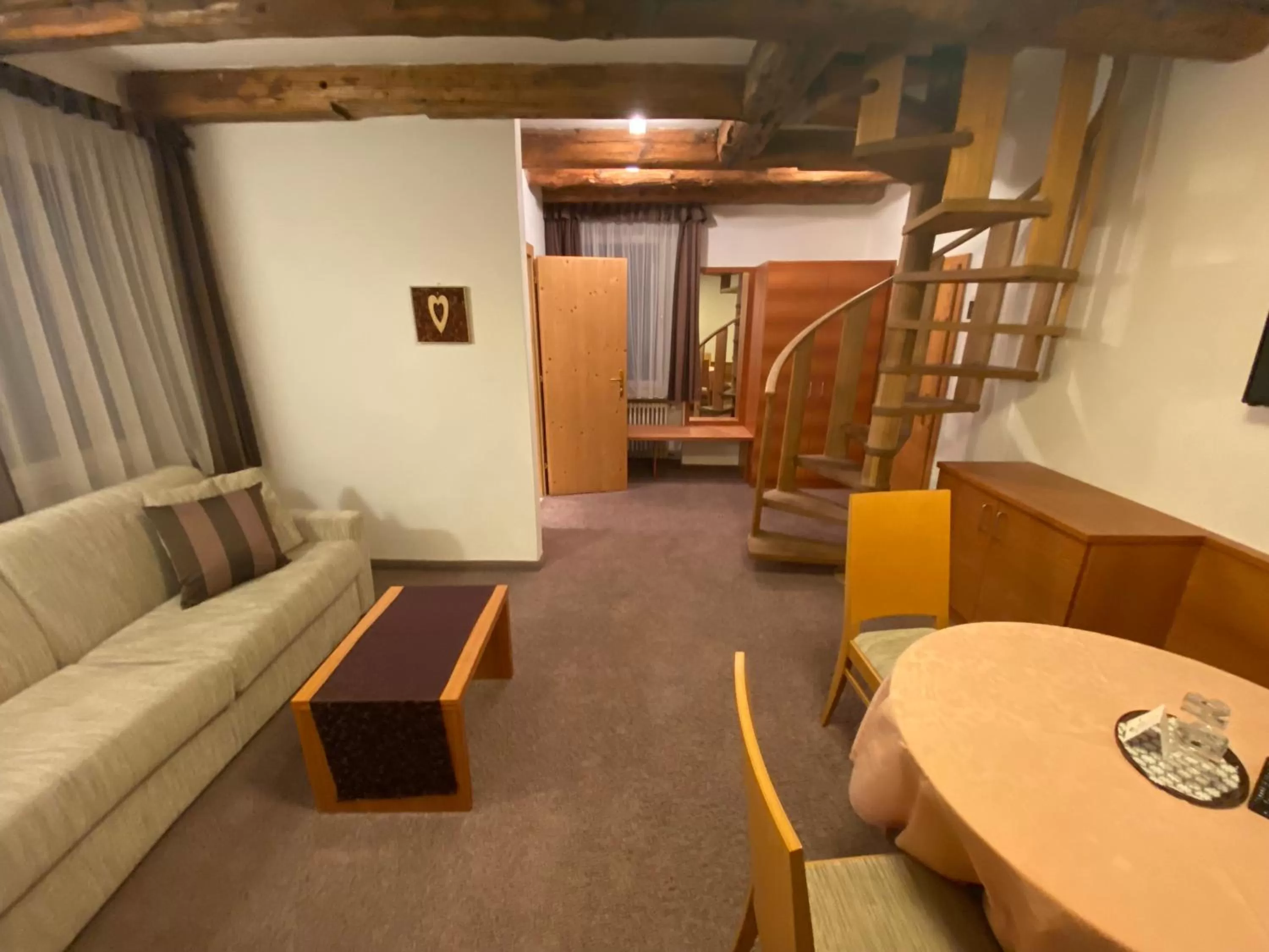 Living room in Hotel Castel Latemar